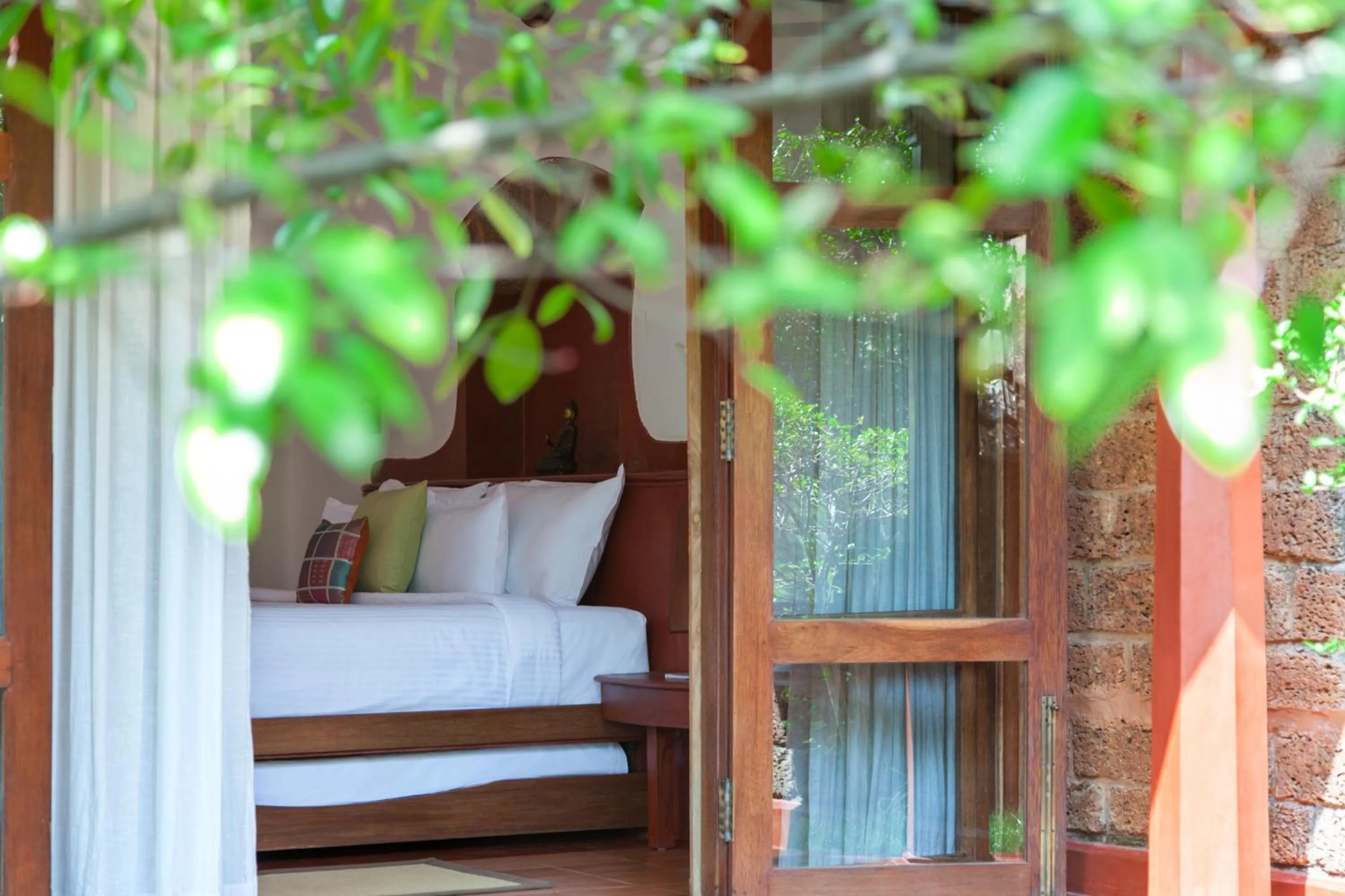 Bedroom, Bed in SwaSwara Wellness - A CGH Earth Experience, Gokarna