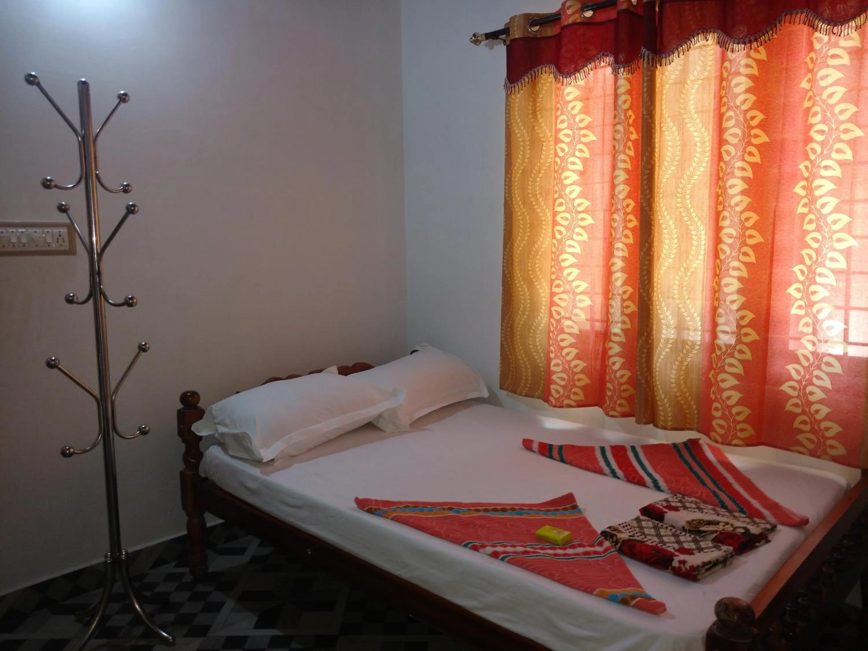 Bed in Marari Das Beach Villa