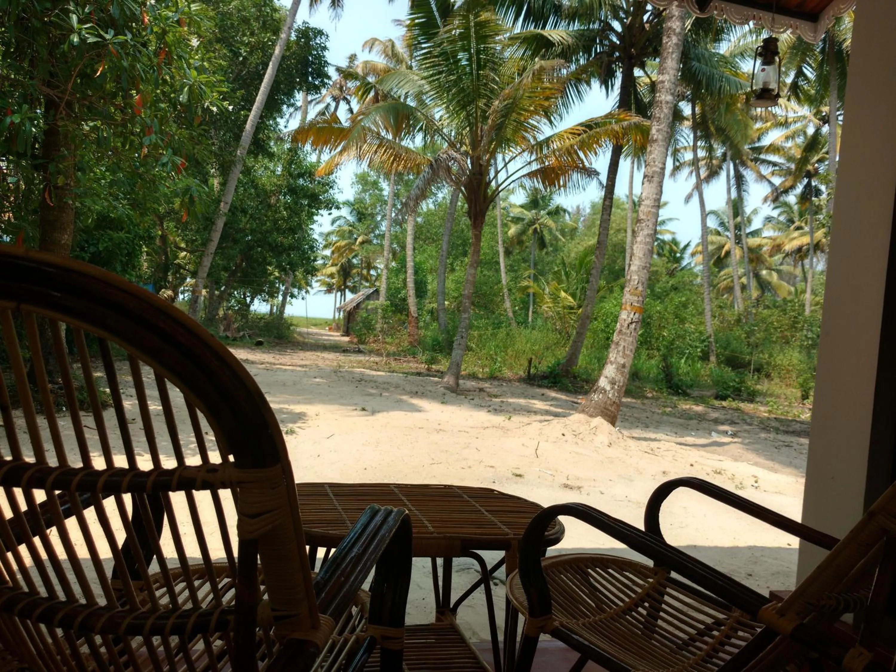 Patio in Marari Das Beach Villa