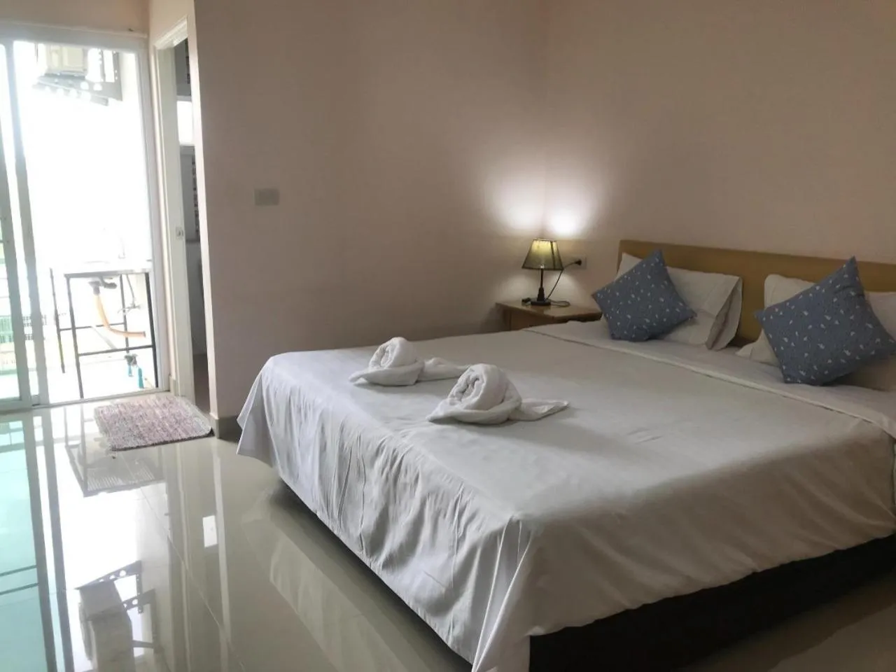 Bed in Connect Apartment