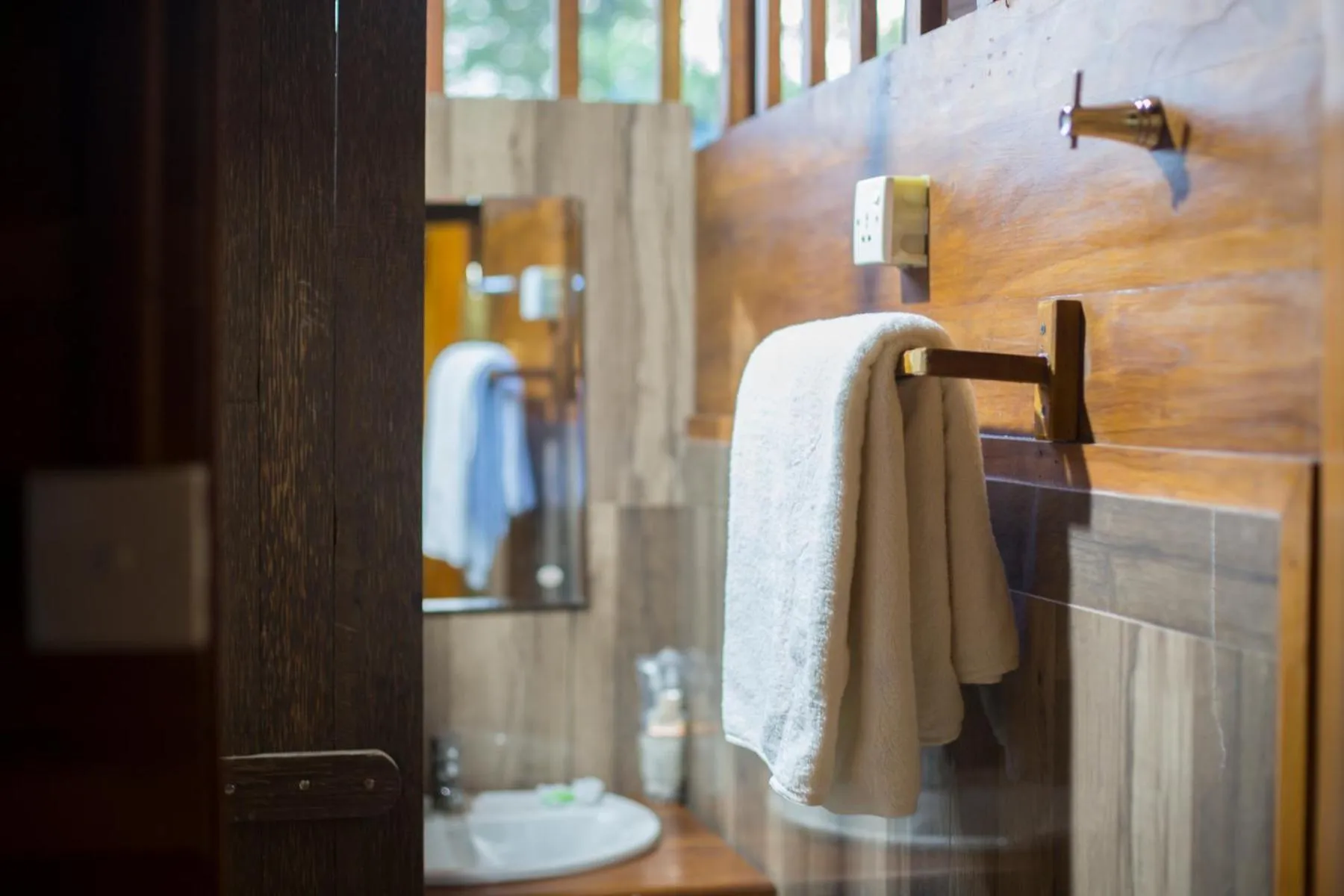 Shower in La Pentera