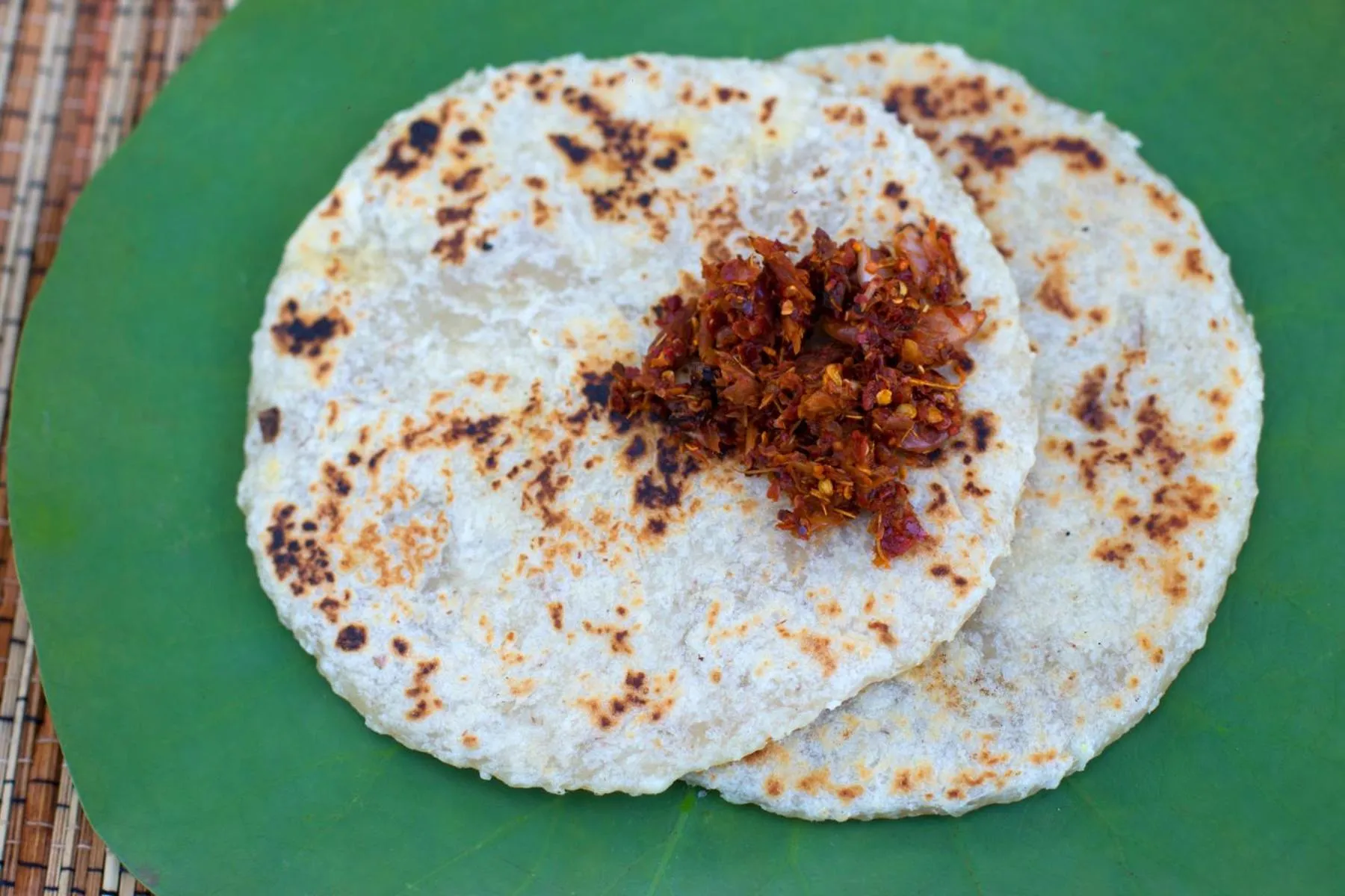 Asian breakfast in La Pentera