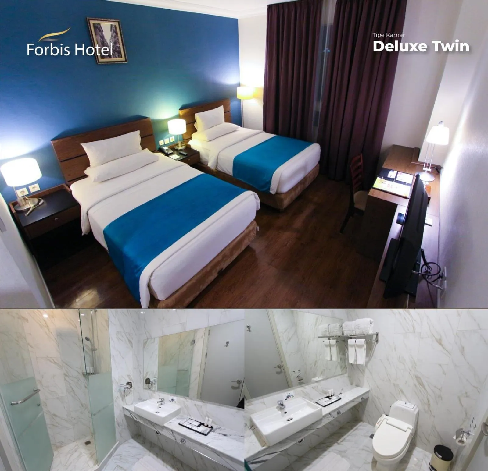 Shower, Bed in Forbis Hotel