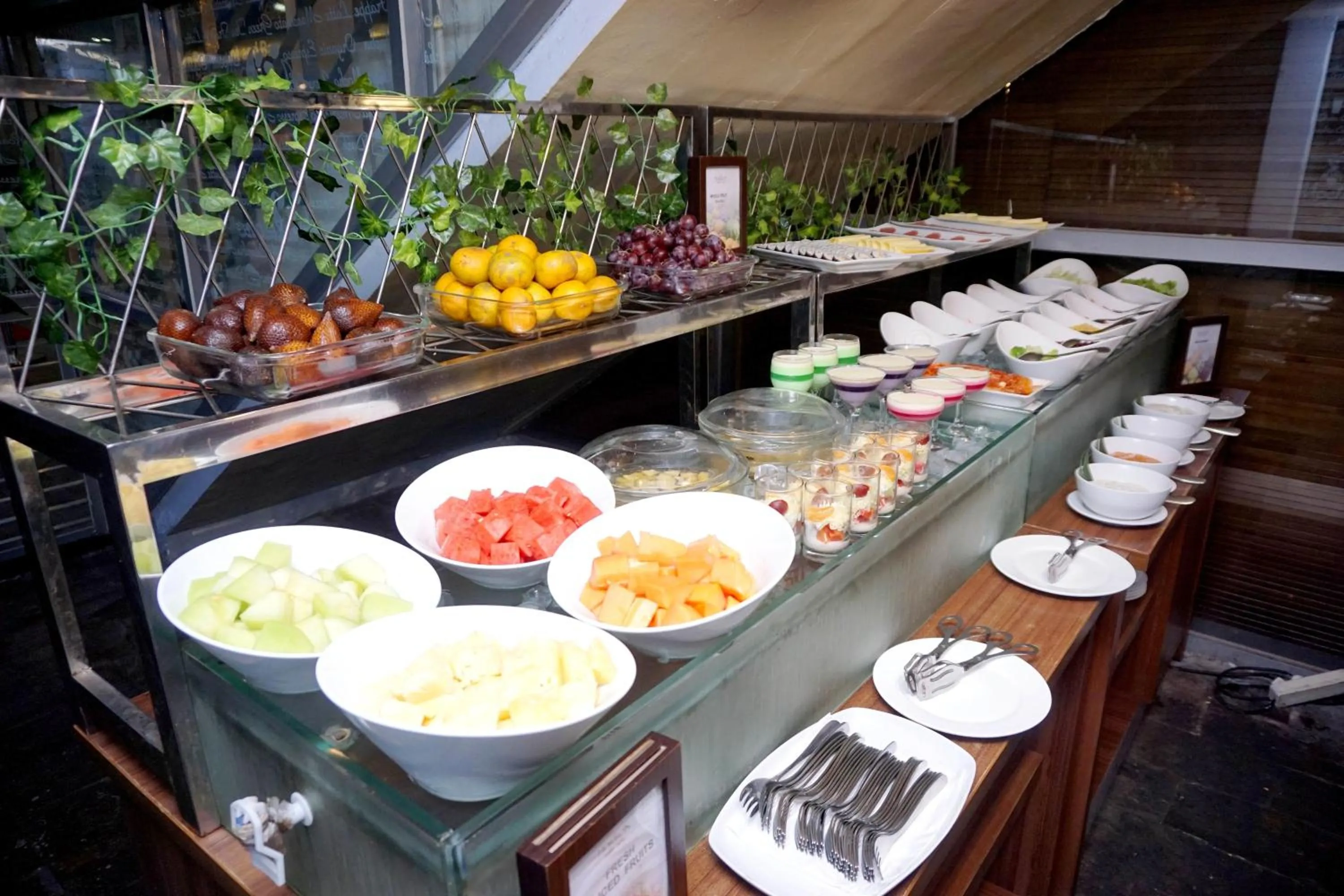 Continental breakfast in Forbis Hotel