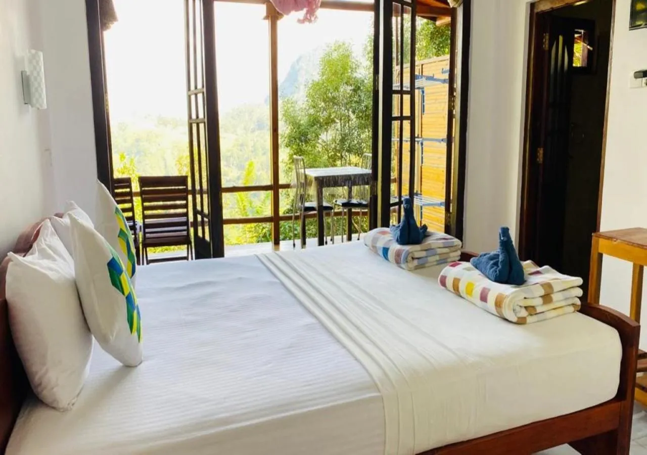 Bed in Daban Homestay Ella
