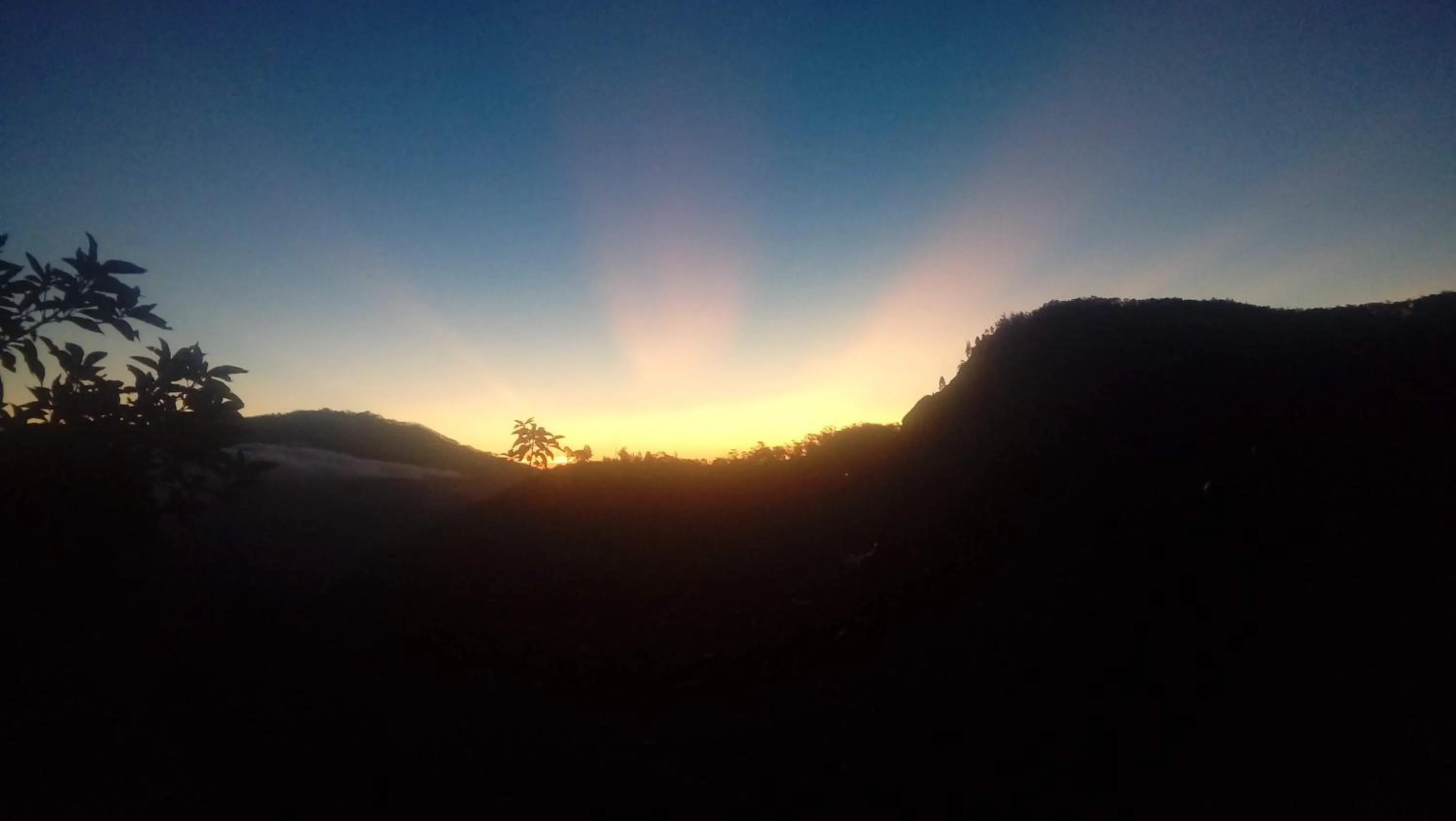 Sunrise in Daban Homestay Ella