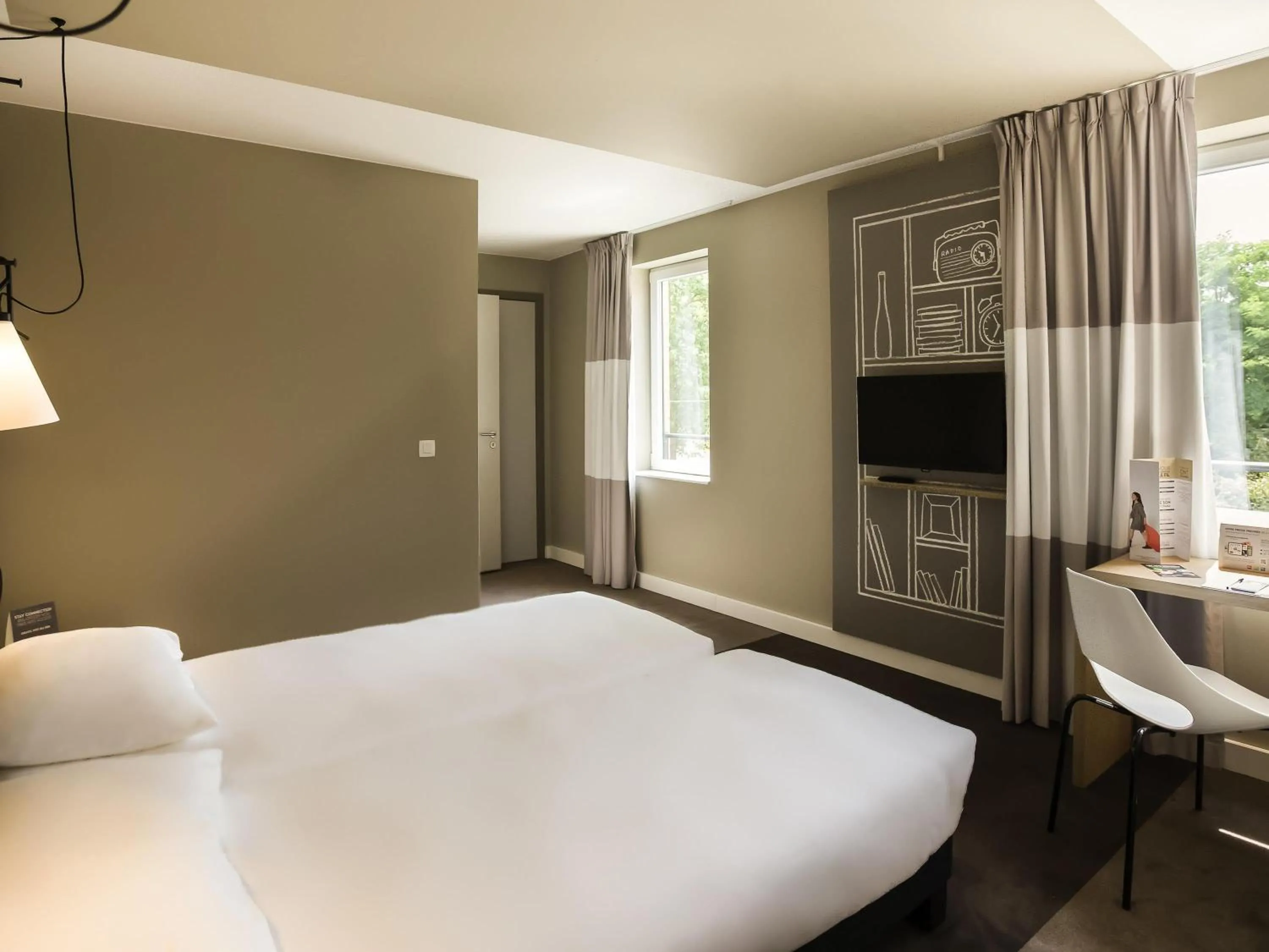 Bedroom, Bed in Ibis Wavre Brussels East