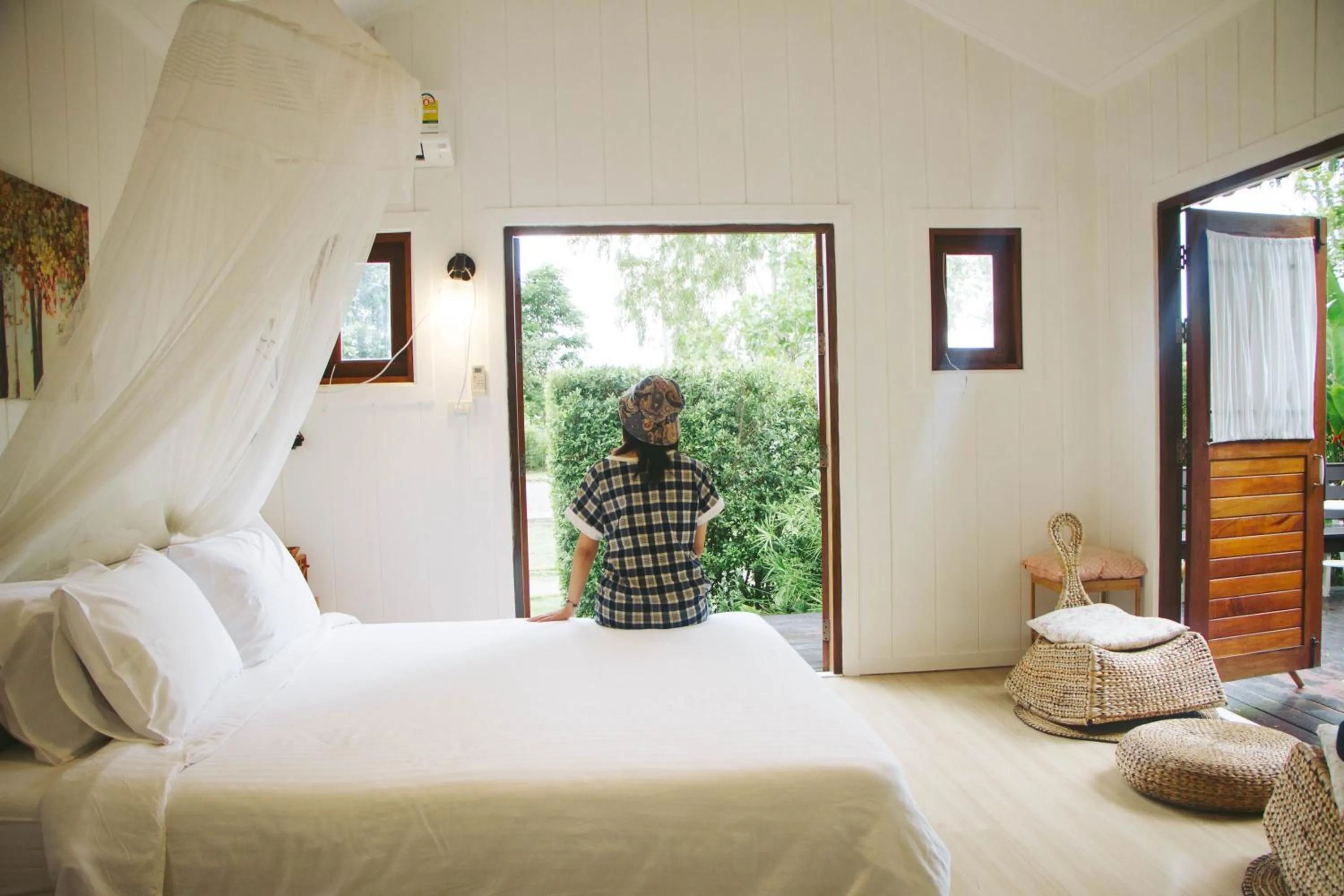 Bed in Terrua Main Ten Villa Garden