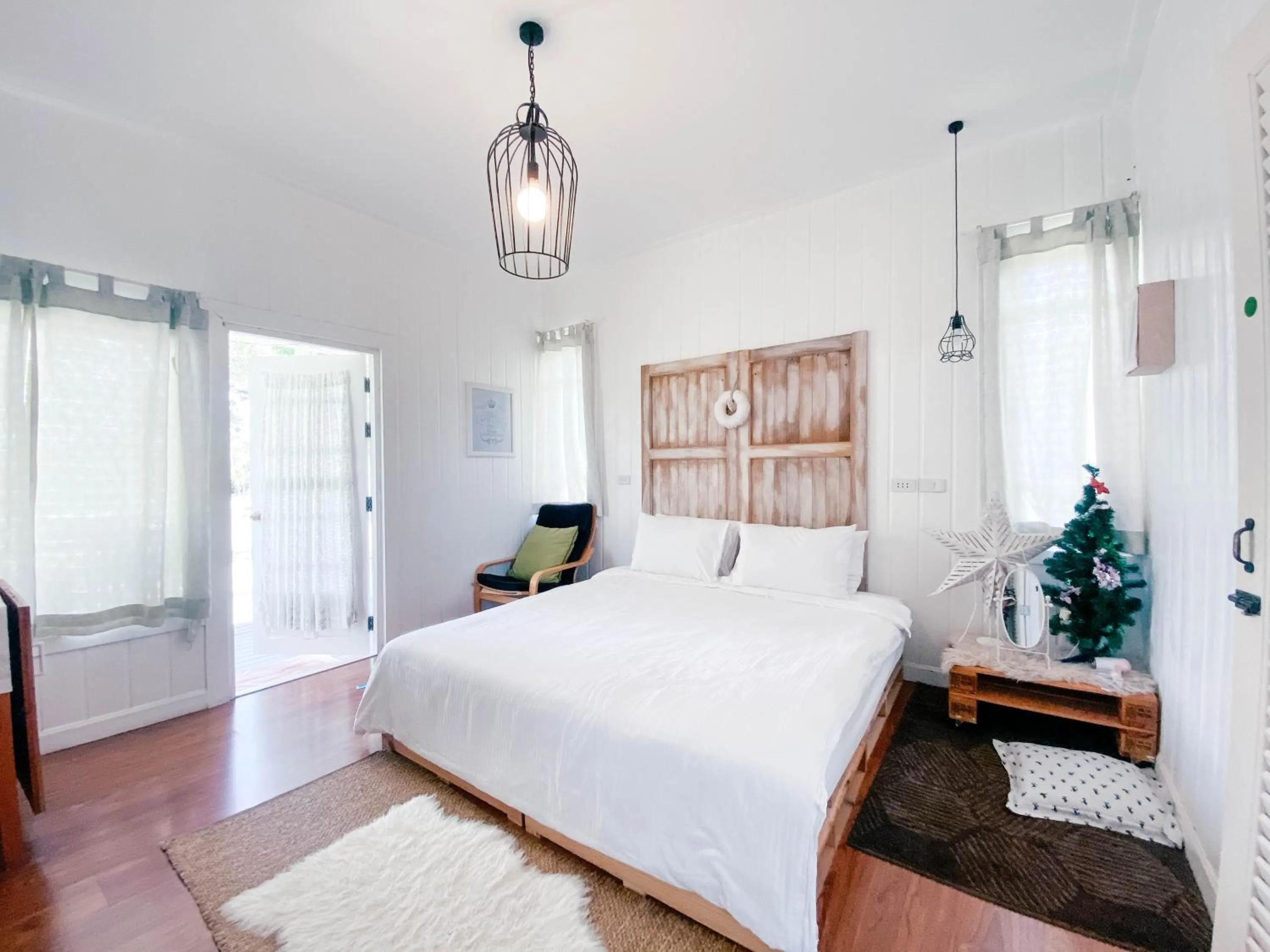 Bed in Terrua Main Ten Villa Garden