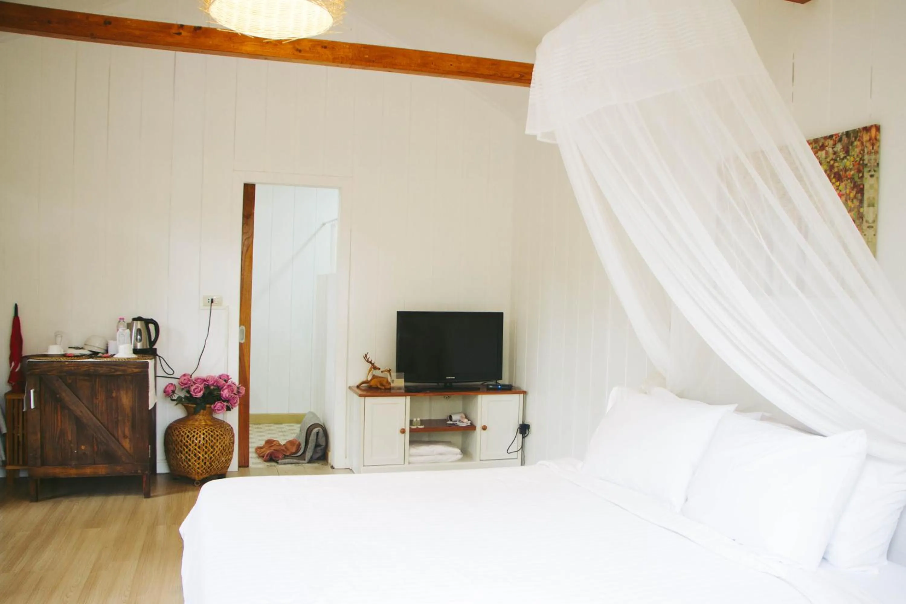 Bed in Terrua Main Ten Villa Garden