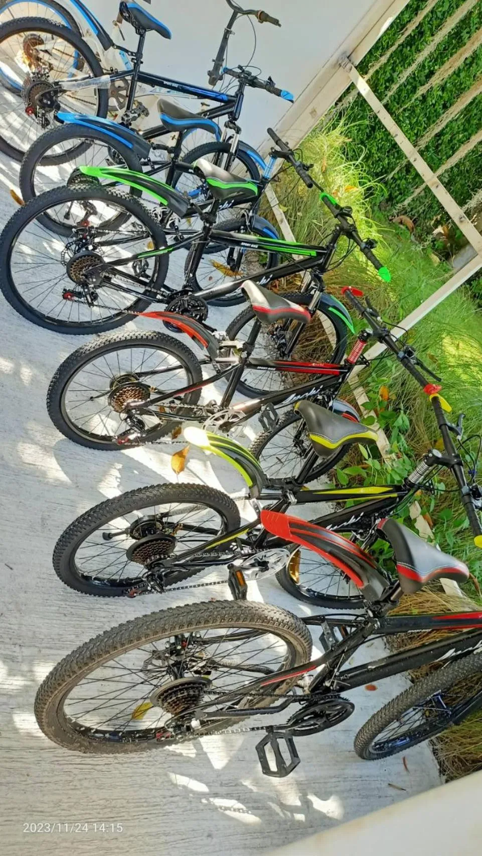 Cycling in Terrua Main Ten Villa Garden