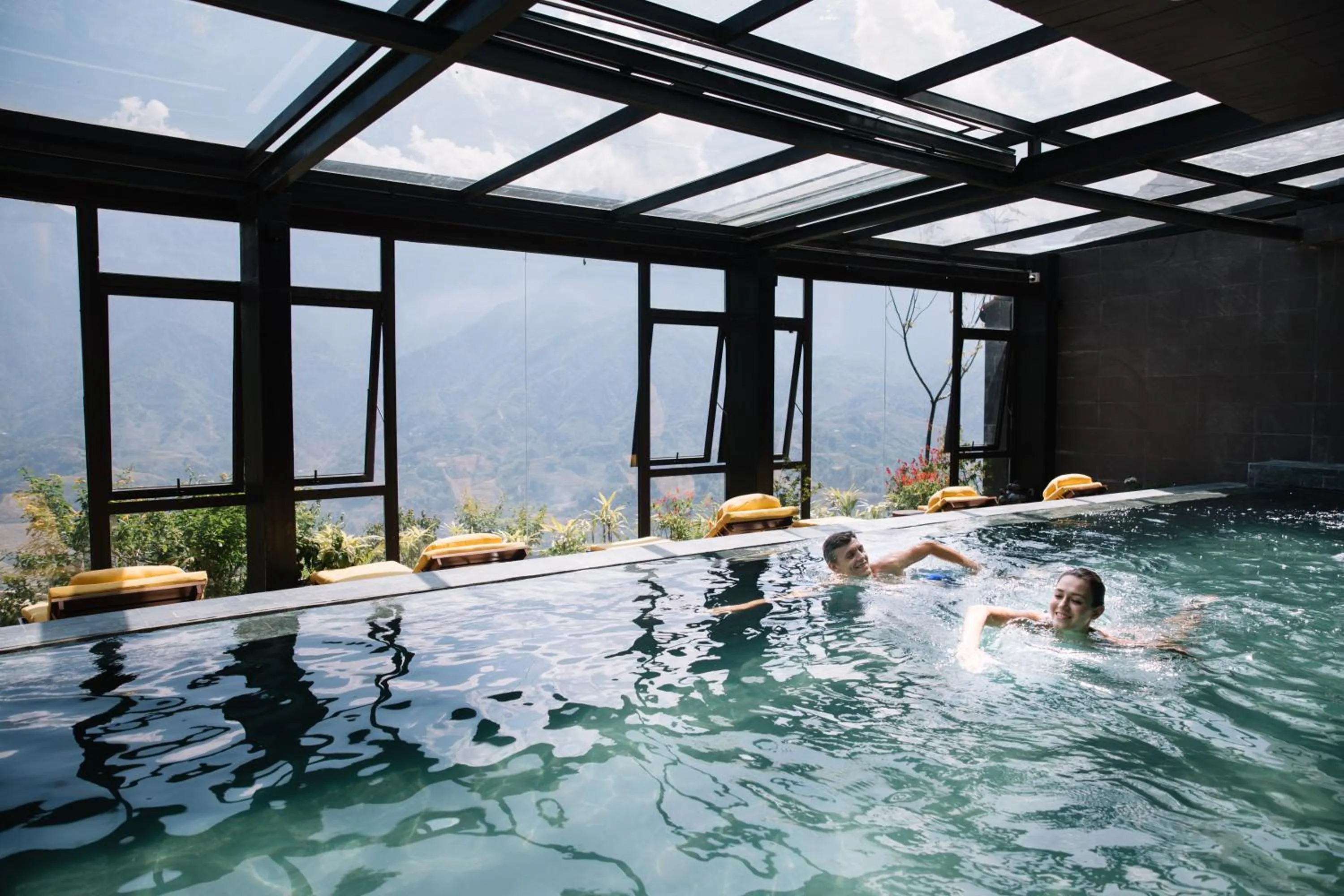 Swimming pool in Sapa Jade Hill Resort & Spa