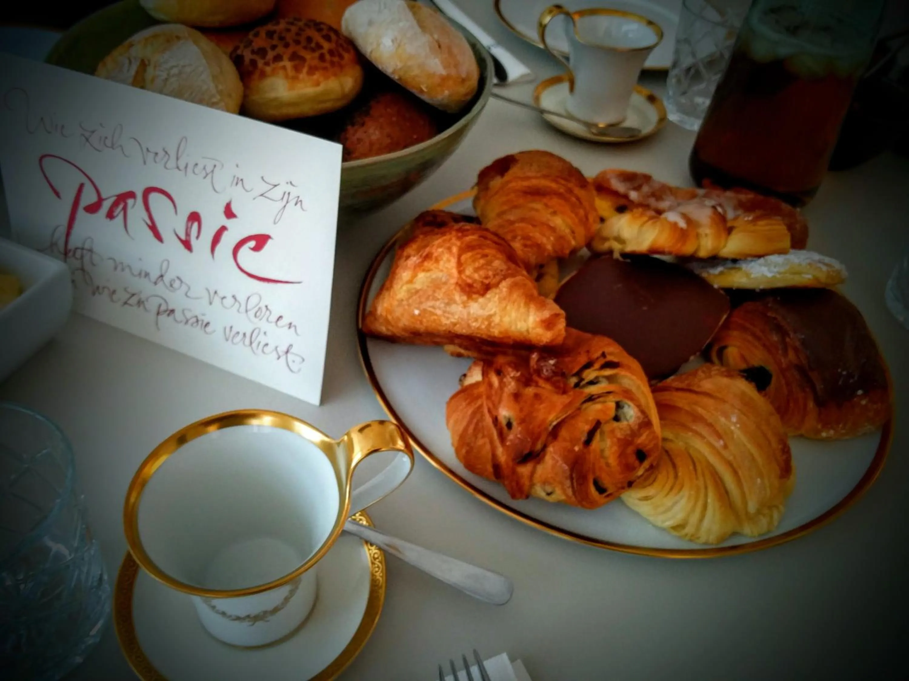 Food and drinks in b&b les invités