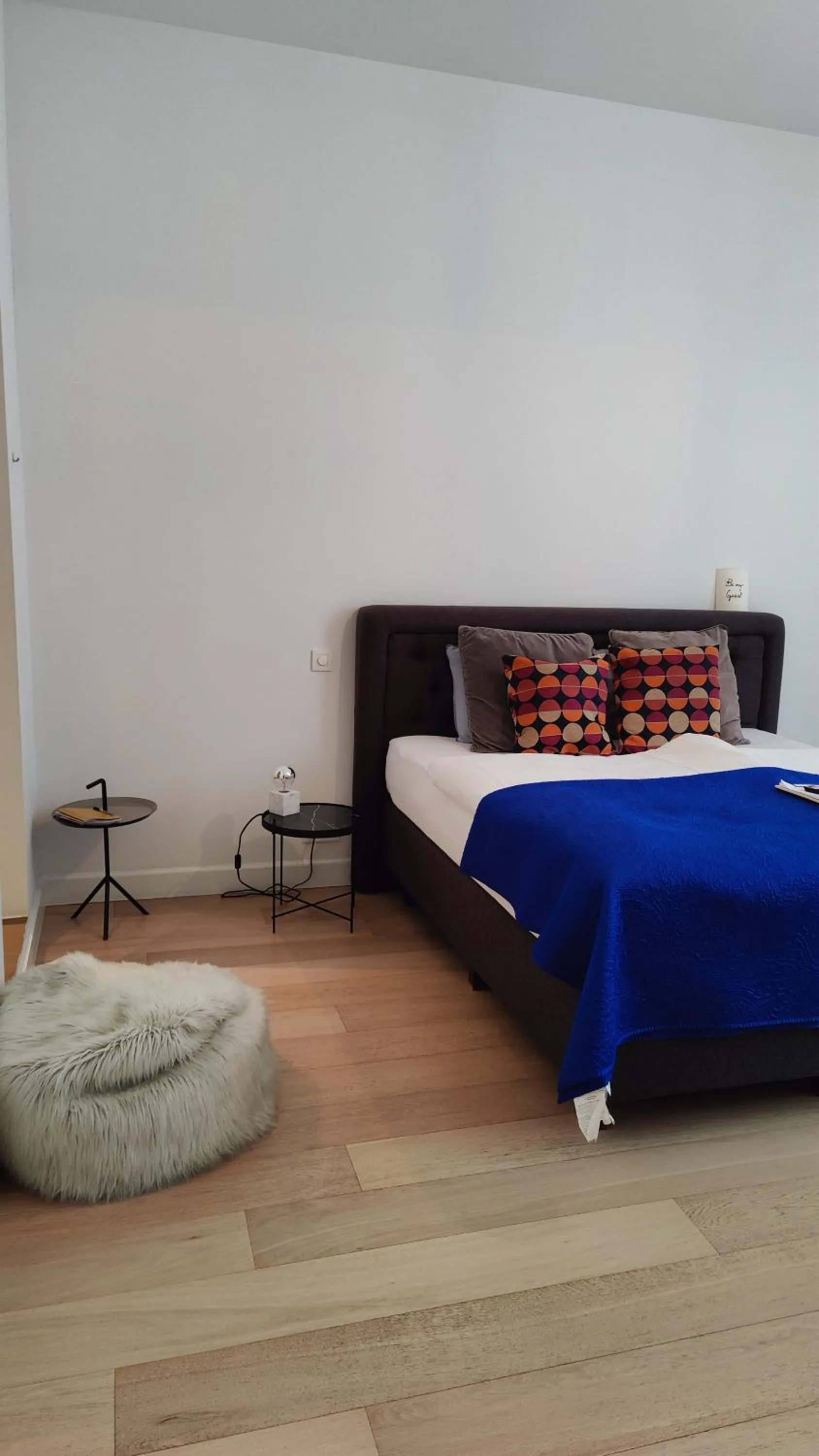 Bed in b&b les invités