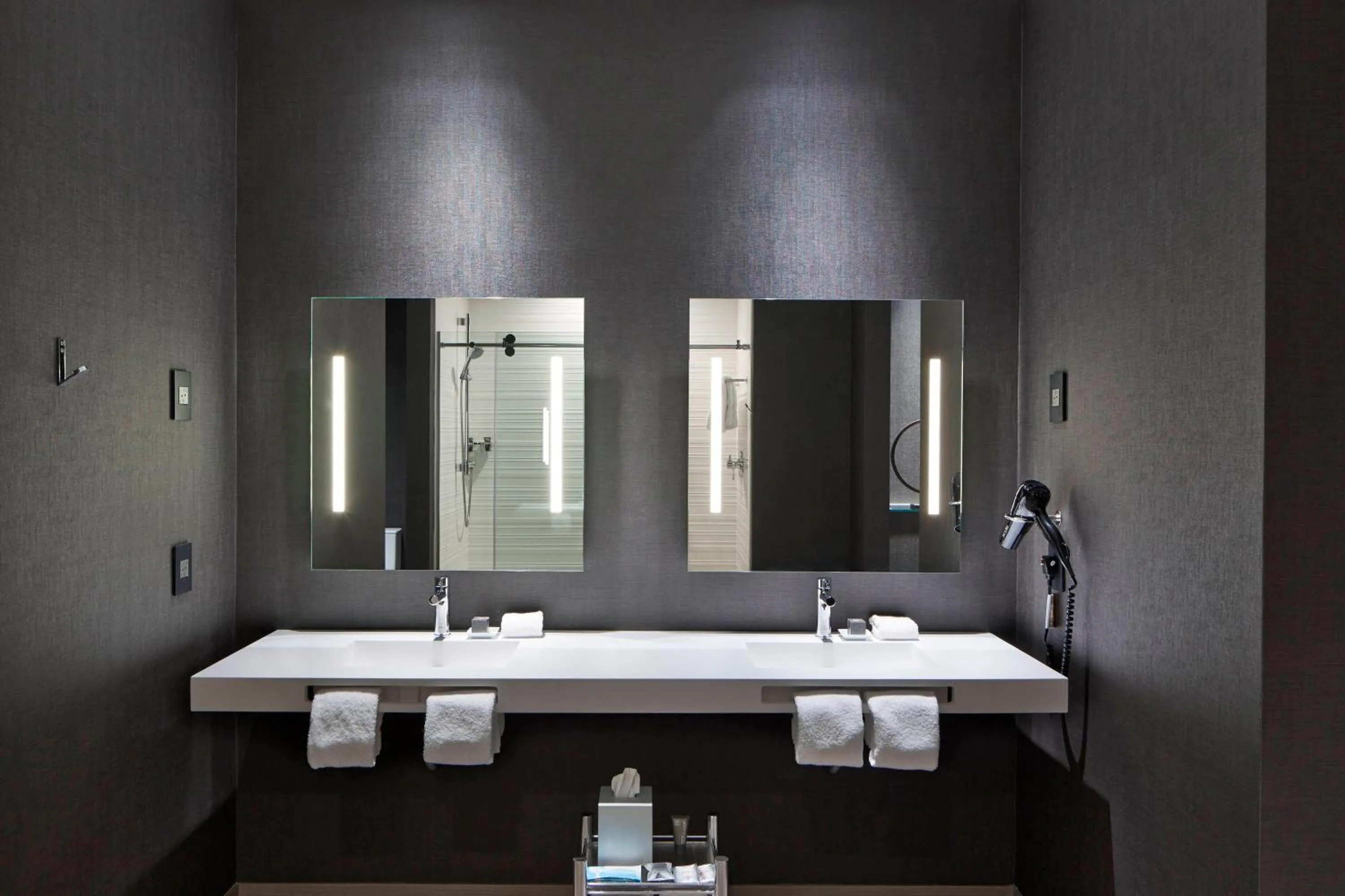 Bathroom in AC Hotel by Marriott Des Moines East Village