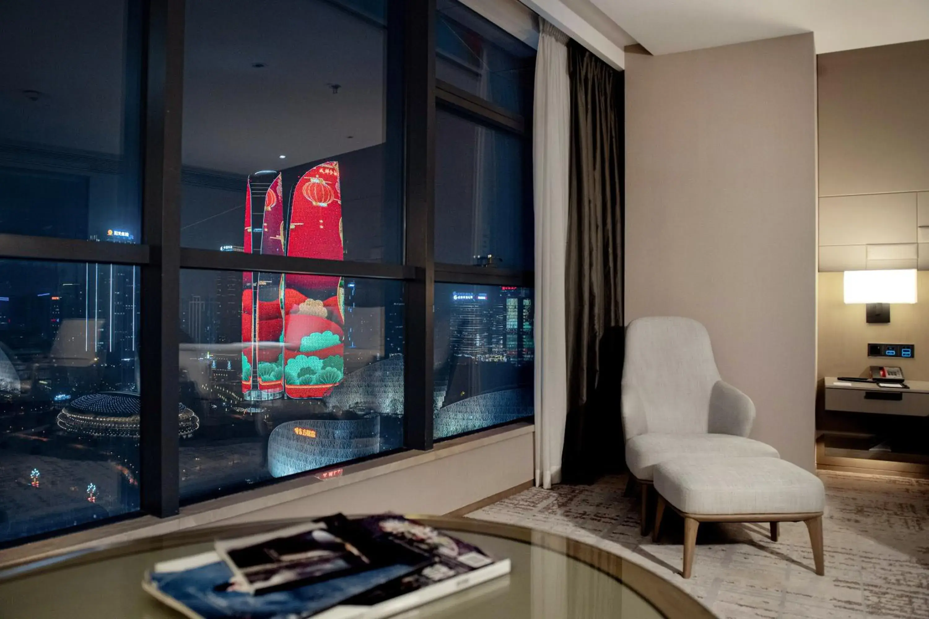 Deluxe Twin Beds Room in Chengdu Marriott Hotel Financial Centre Deluxe Twin Beds Room in Chengdu Marriott Hotel Financial Centre