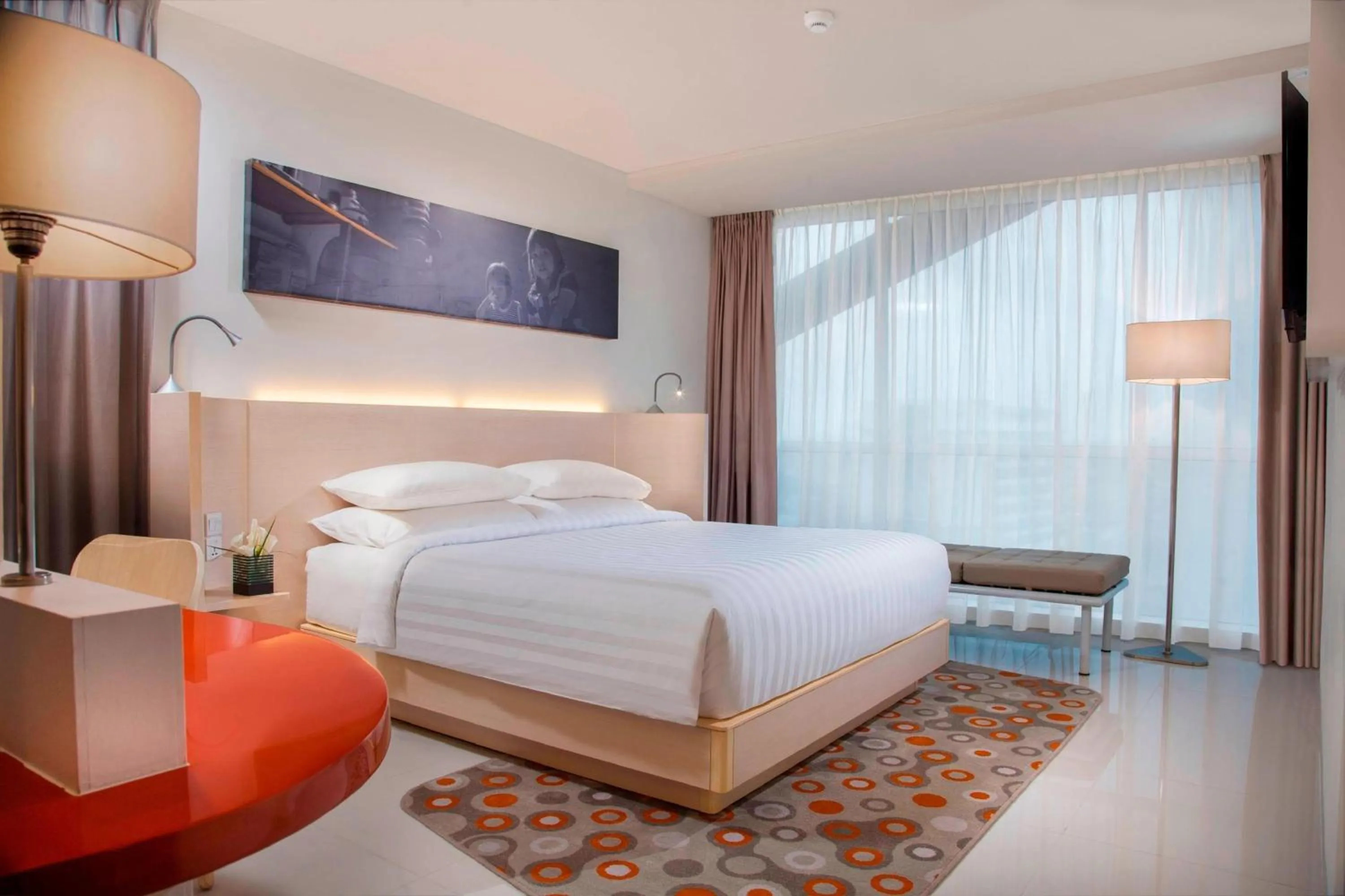 Photo of the whole room, Bed in Fairfield by Marriott Surabaya