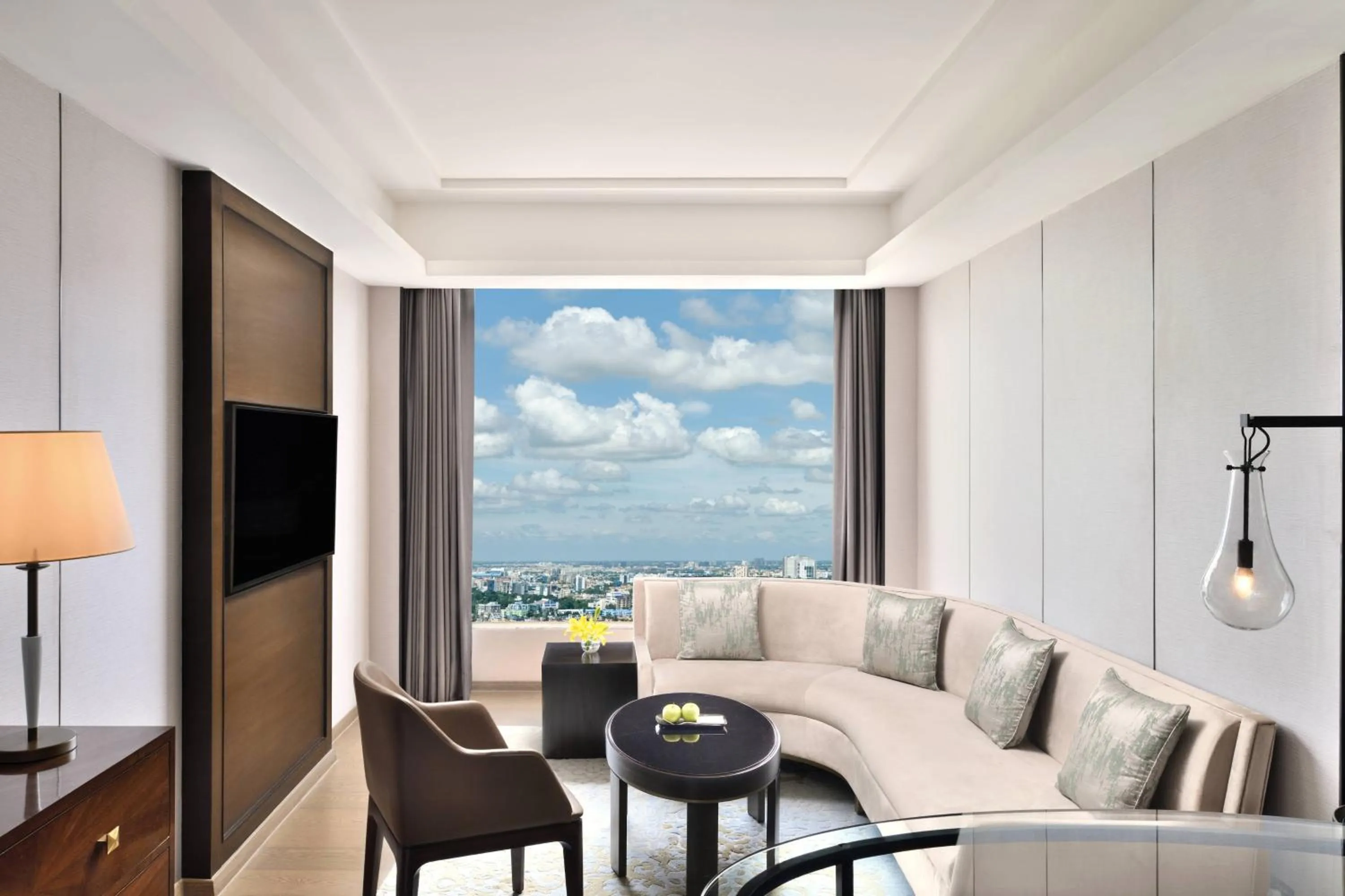 Living room in JW Marriott Hotel Kolkata