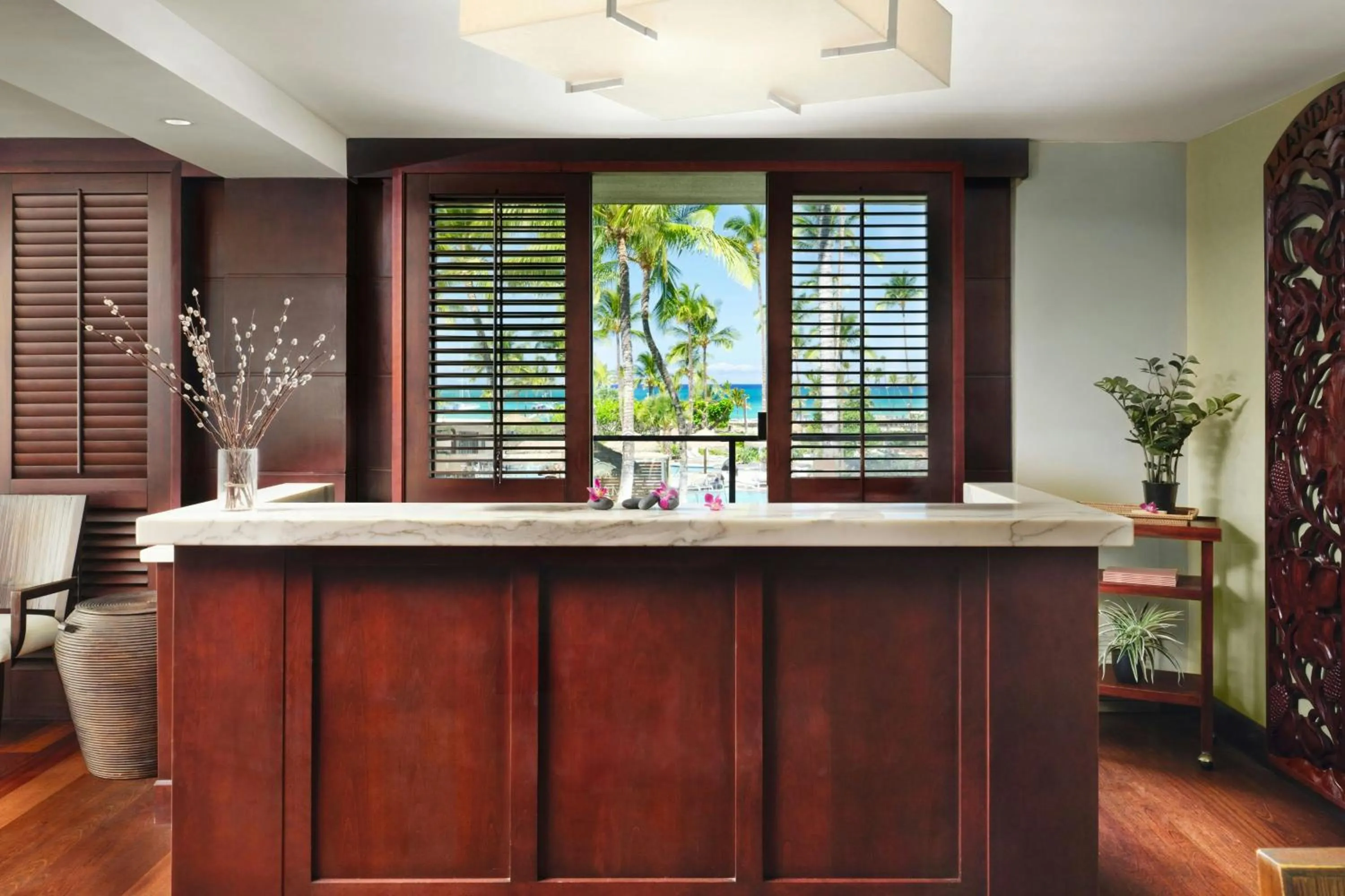 Lobby or reception in Marriott’s Waikoloa Ocean Club