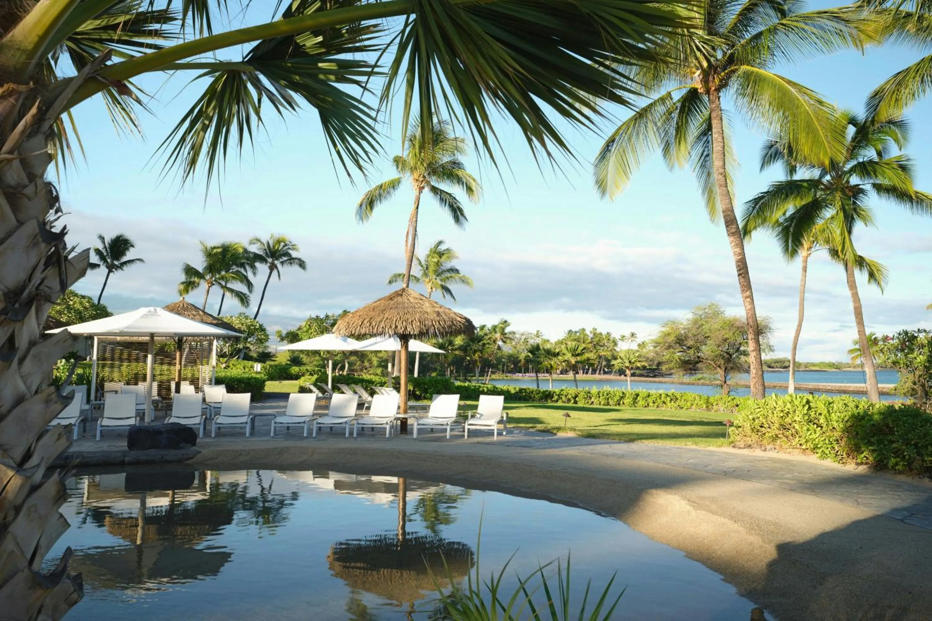 Swimming pool in Marriott’s Waikoloa Ocean Club