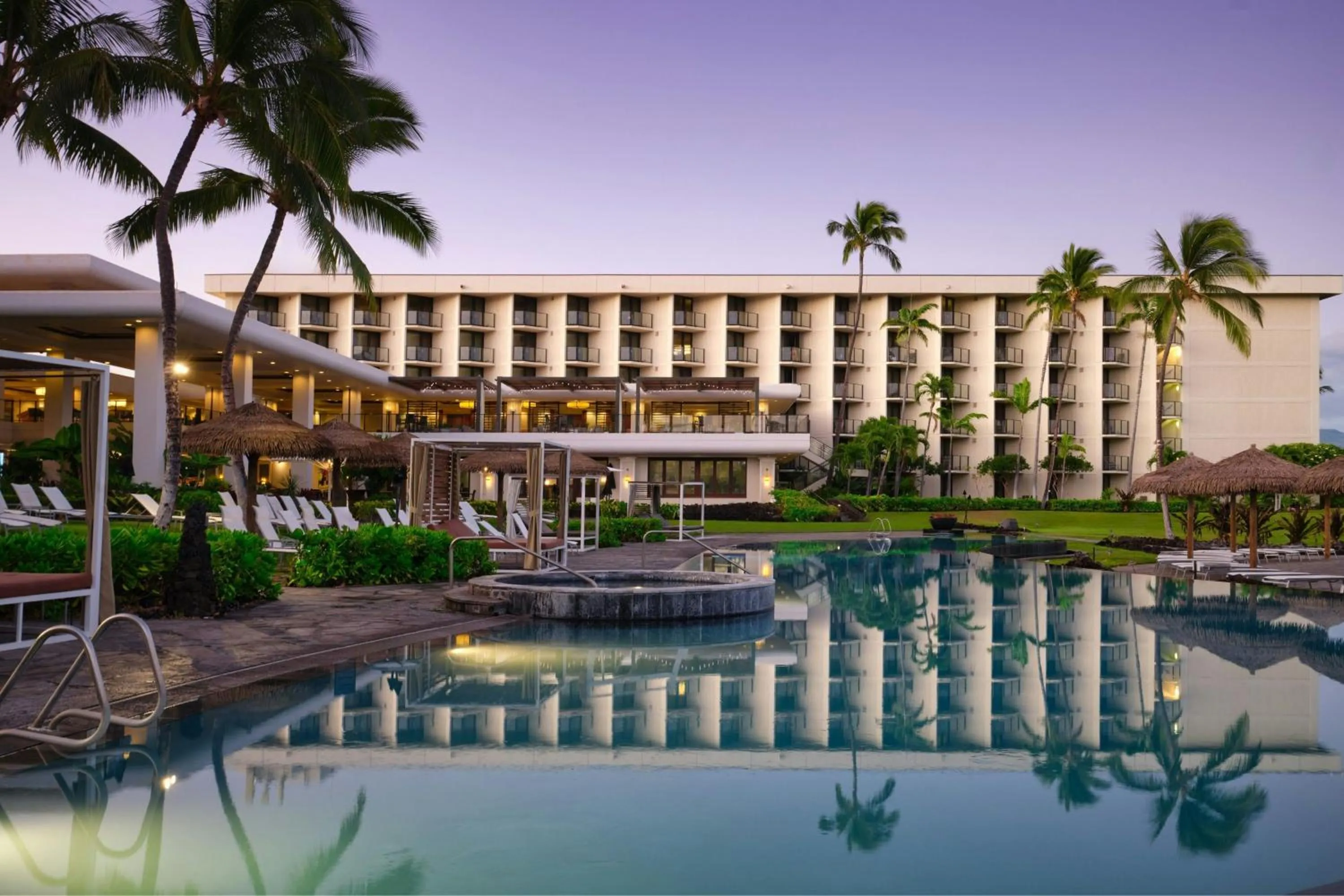 Swimming pool in Marriott’s Waikoloa Ocean Club