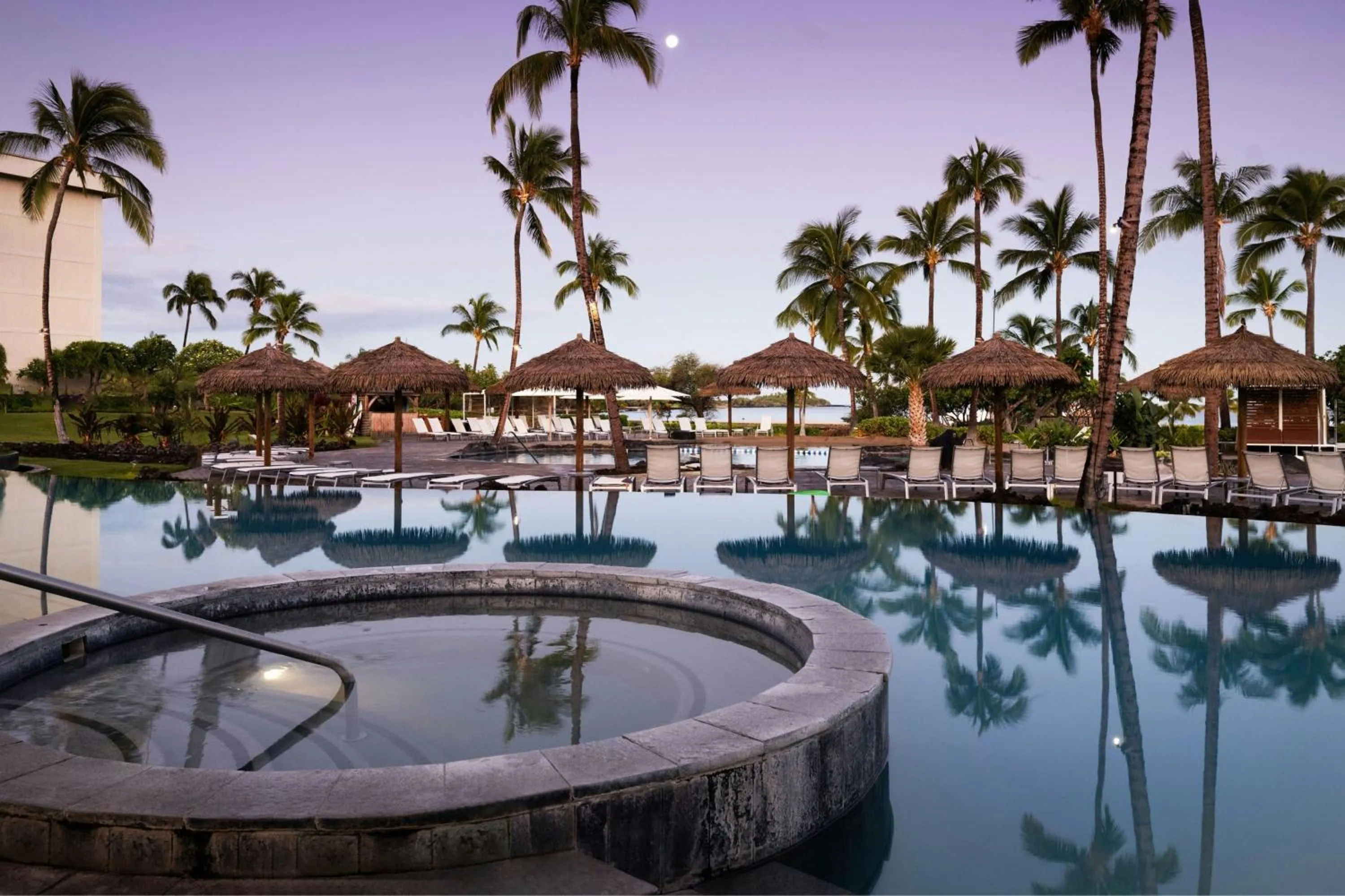 Swimming pool in Marriott’s Waikoloa Ocean Club