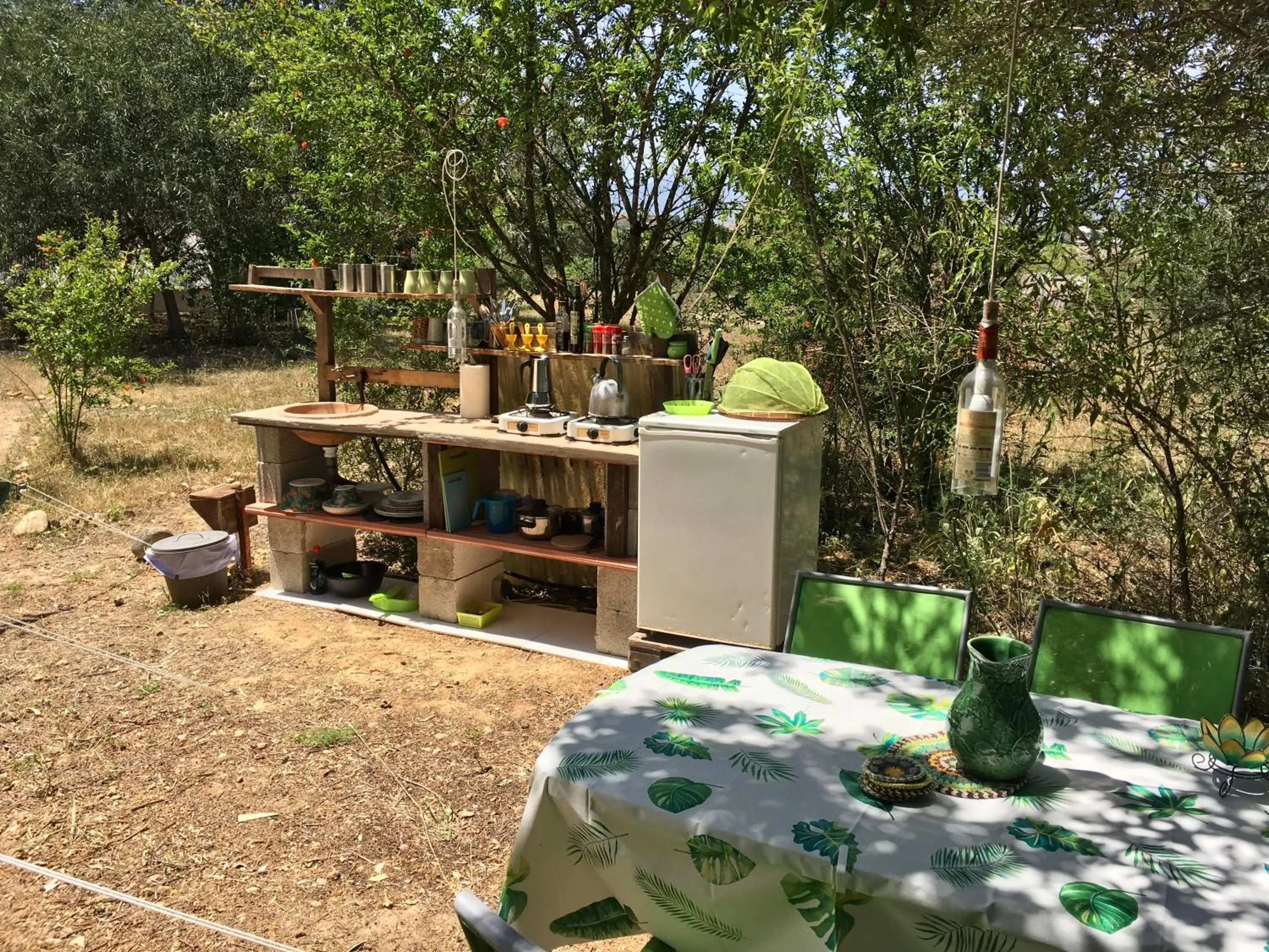 Kitchen or kitchenette in Finca Fahala