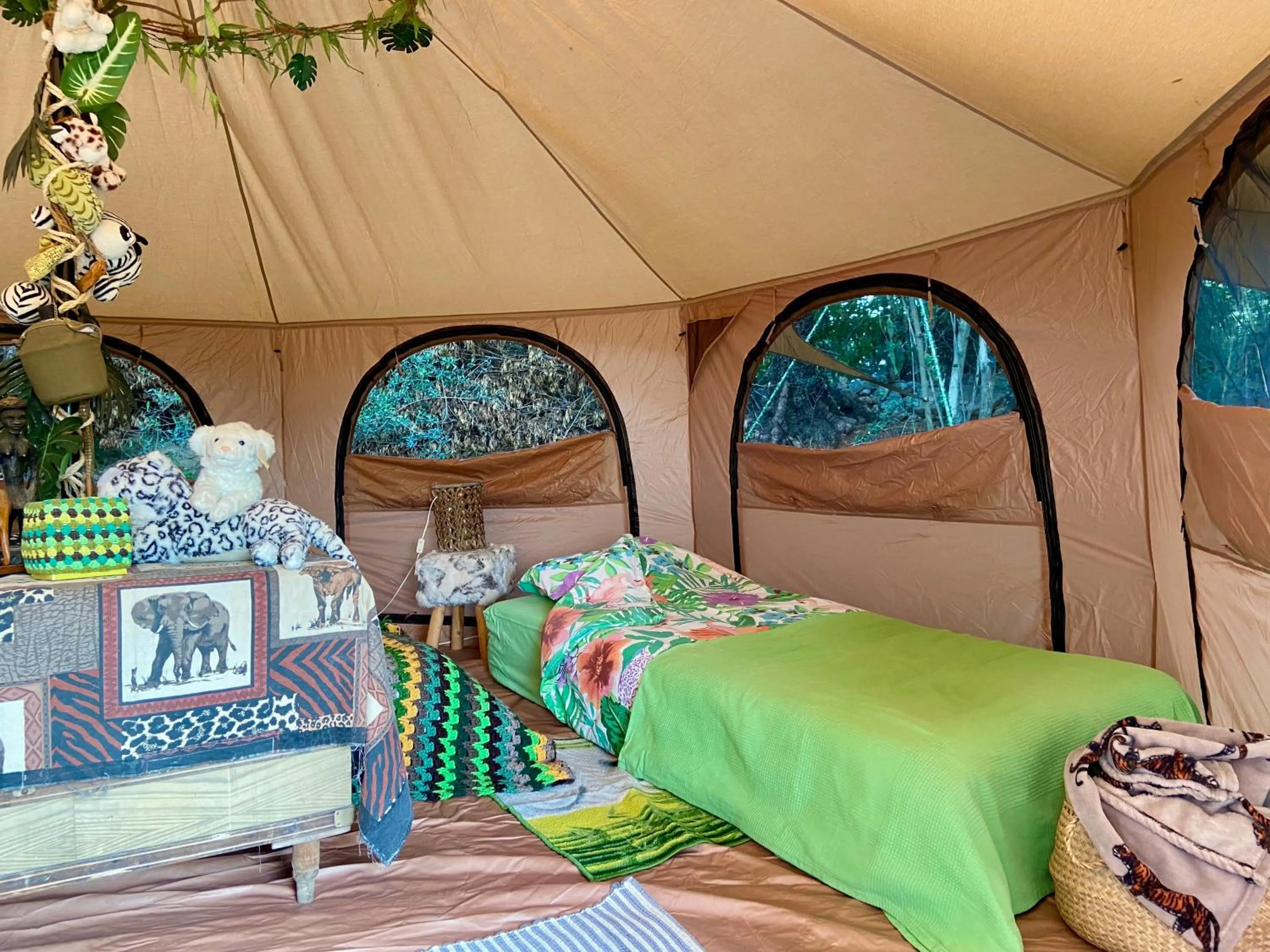 Bedroom, Bed in Finca Fahala