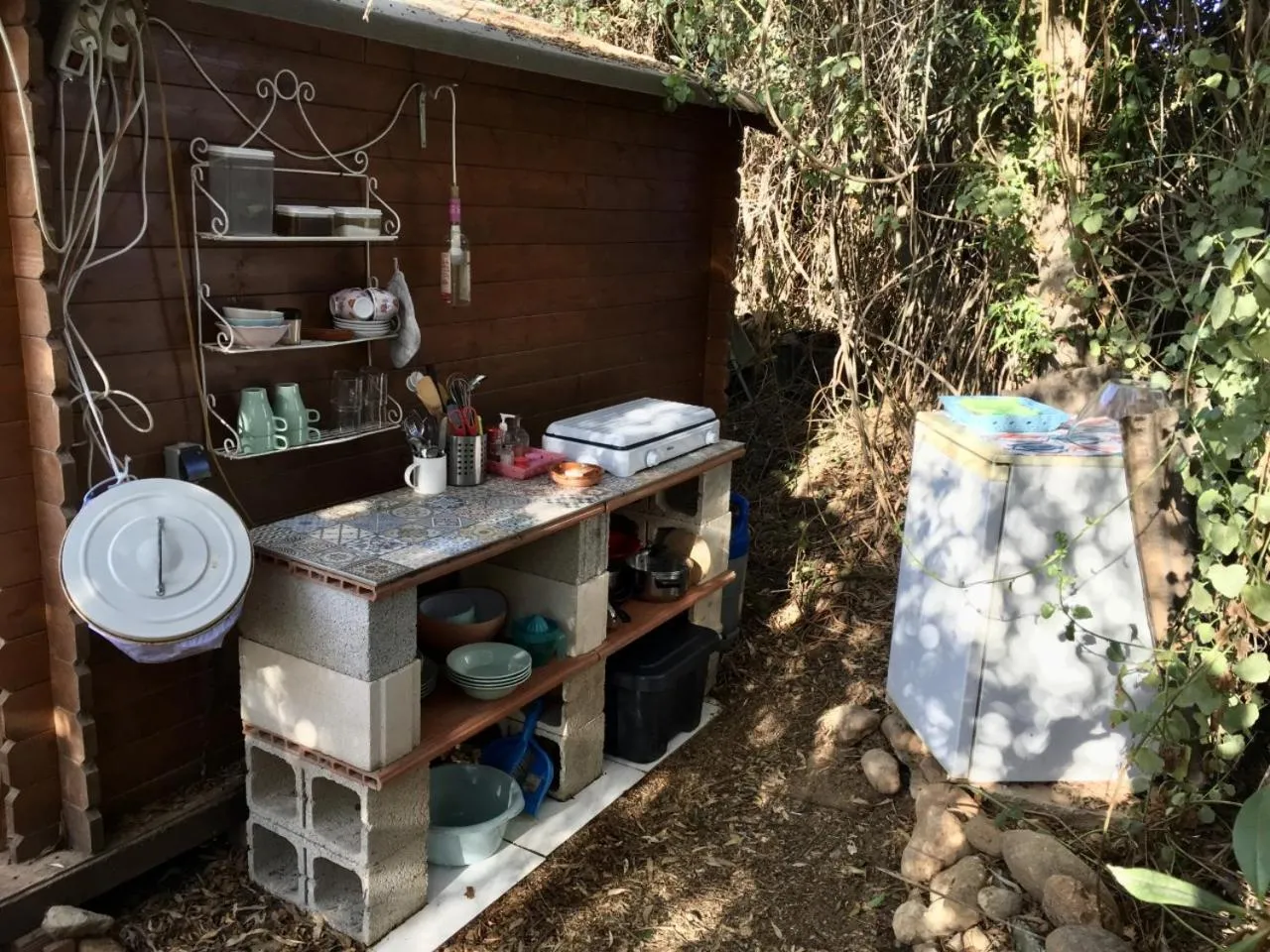 Kitchen or kitchenette in Finca Fahala