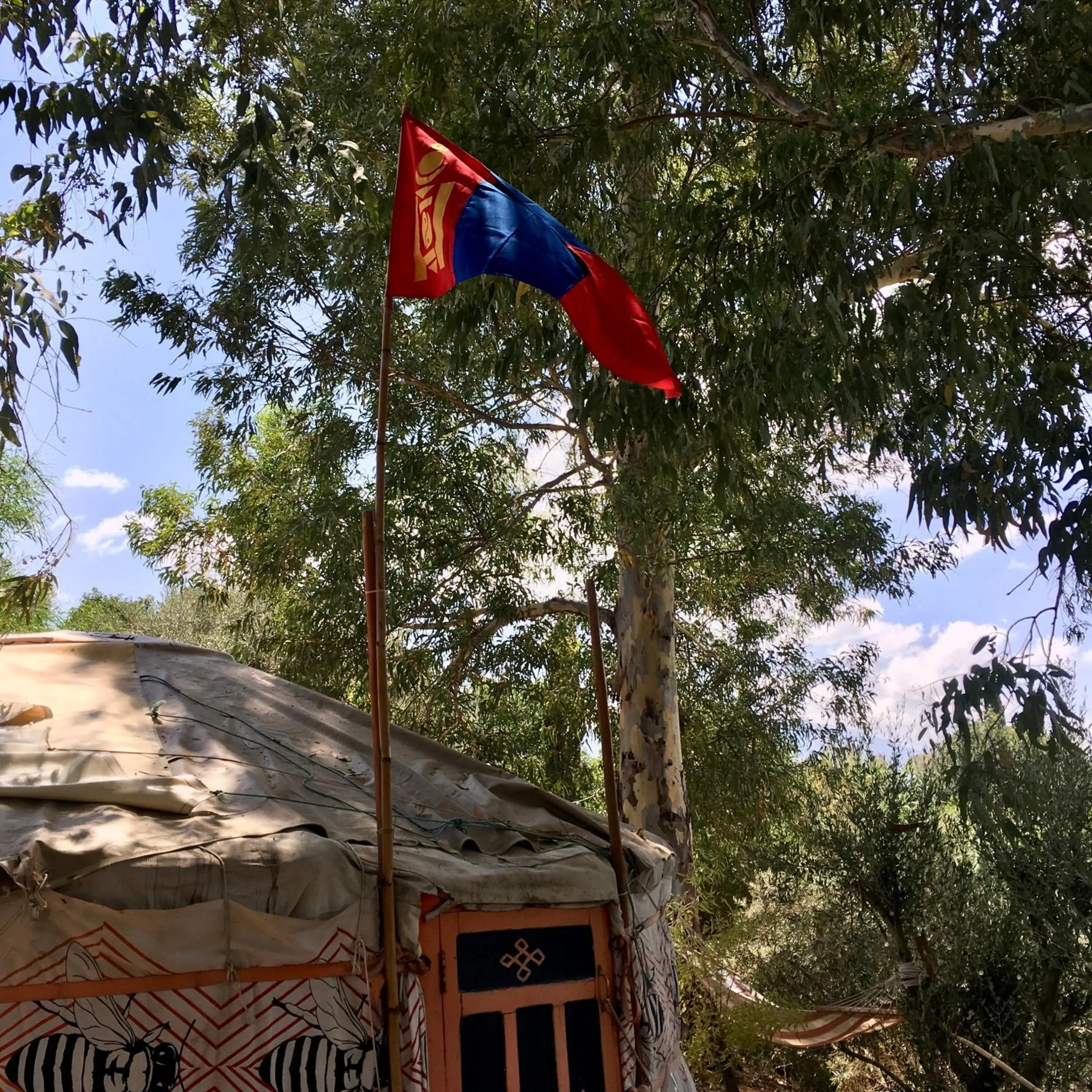 Facade/entrance in Finca Fahala