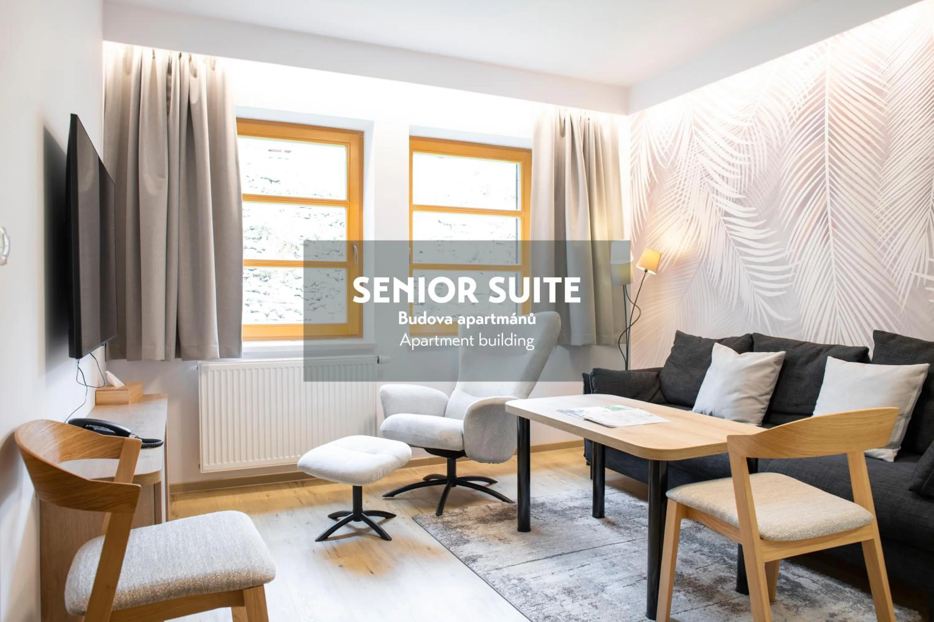 Living room in Amenity Hotel & Resort Špindlerův Mlýn