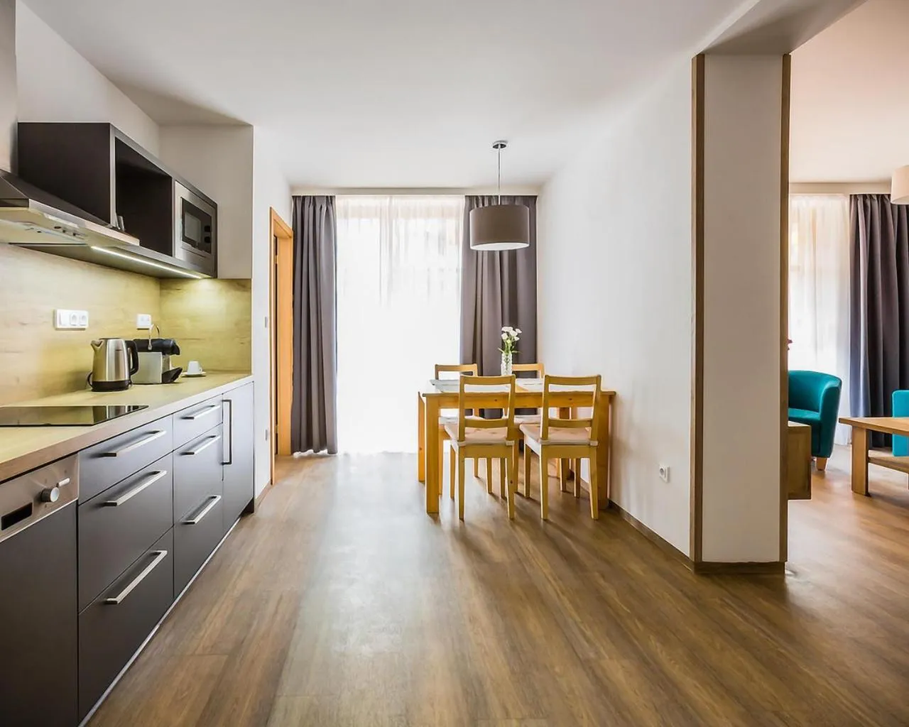 Kitchen or kitchenette in Amenity Hotel & Resort Špindlerův Mlýn