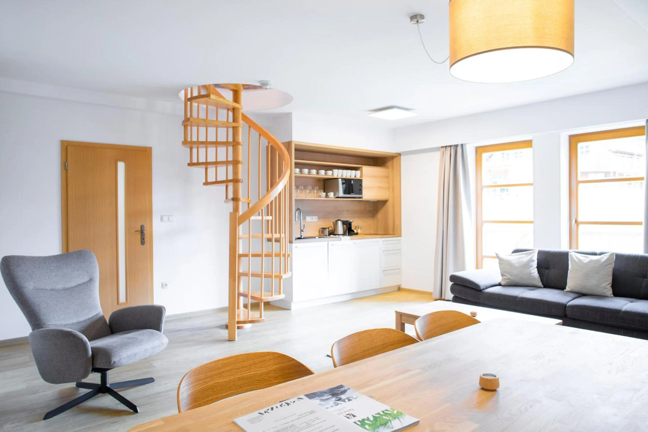 Kitchen or kitchenette in Amenity Hotel & Resort Špindlerův Mlýn