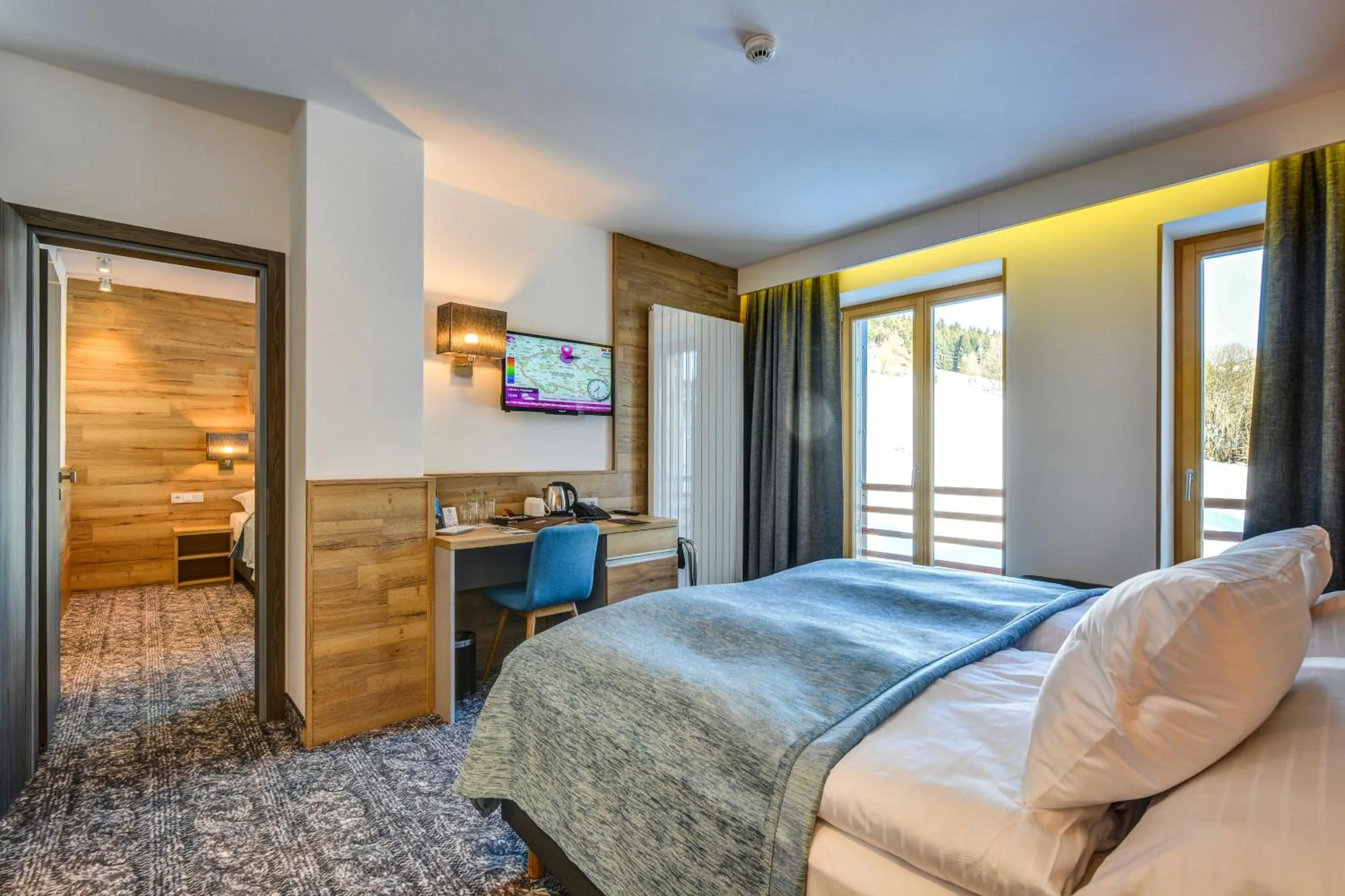 Bedroom, Bed in Amenity Hotel & Resort Špindlerův Mlýn