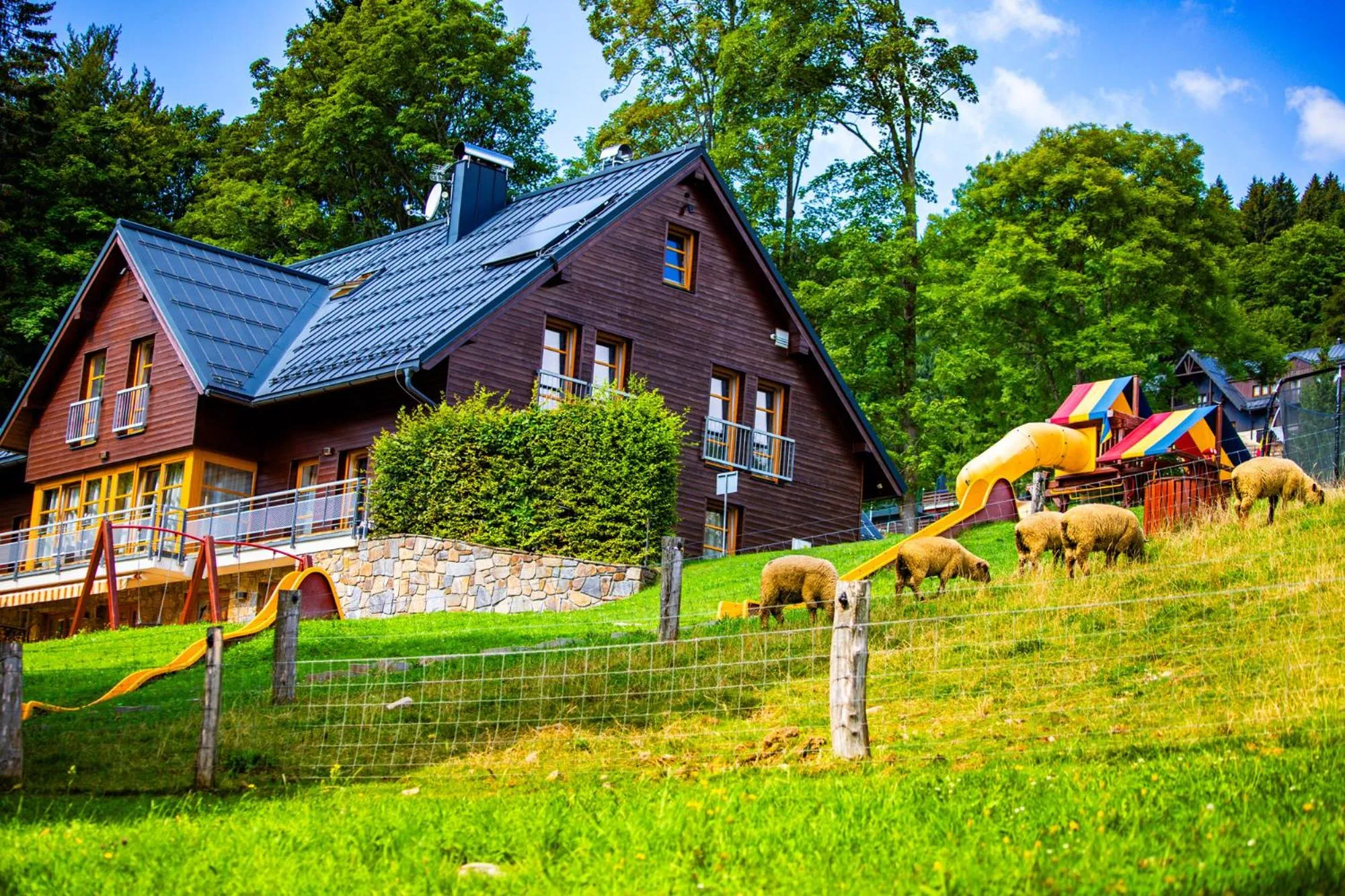 Property building in Amenity Hotel & Resort Špindlerův Mlýn