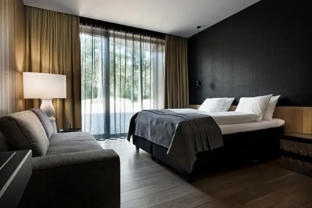 Bedroom, Bed in La Butte aux Bois a Small Luxury Hotel of the World