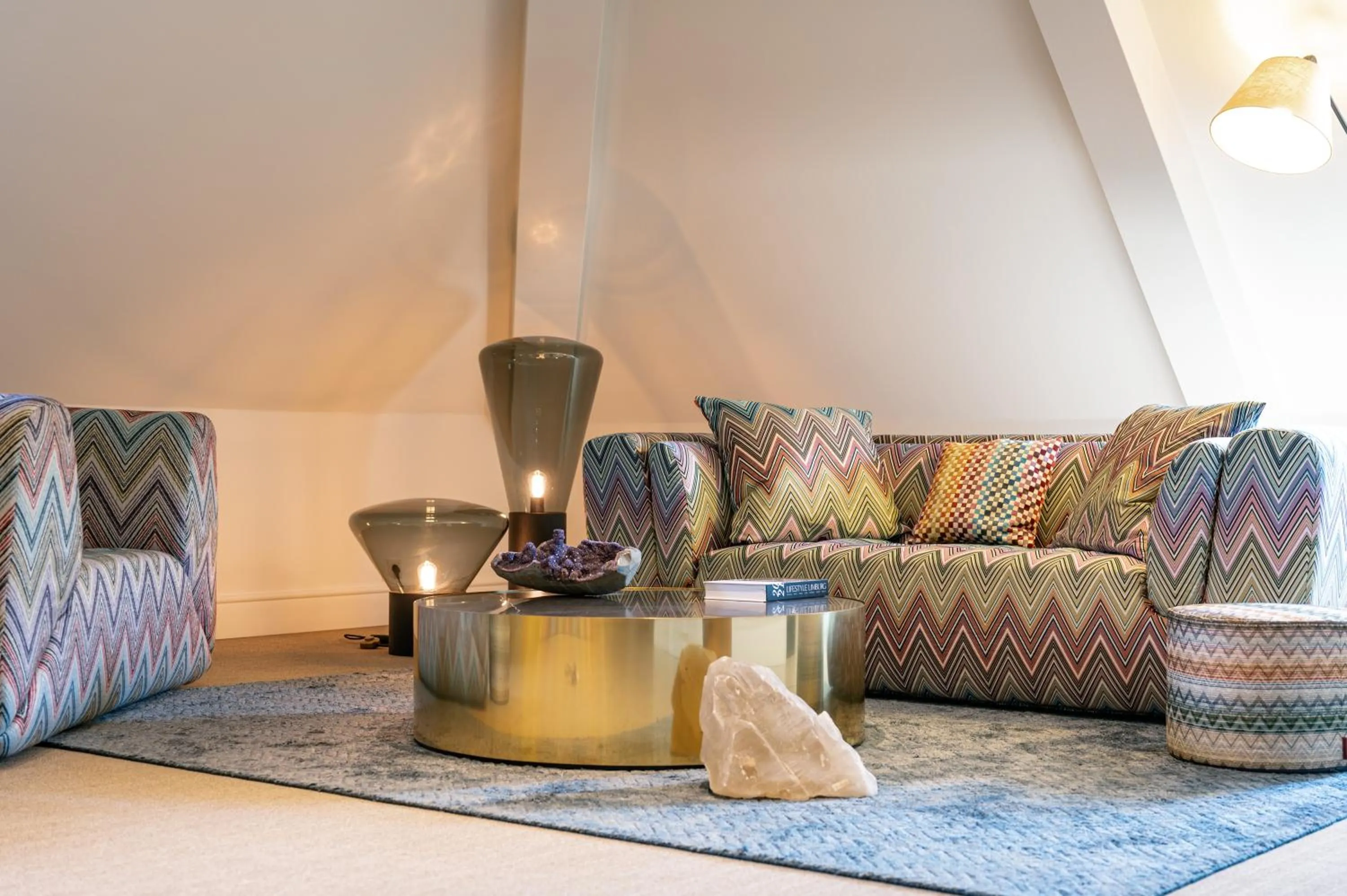 Seating area in La Butte aux Bois a Small Luxury Hotel of the World