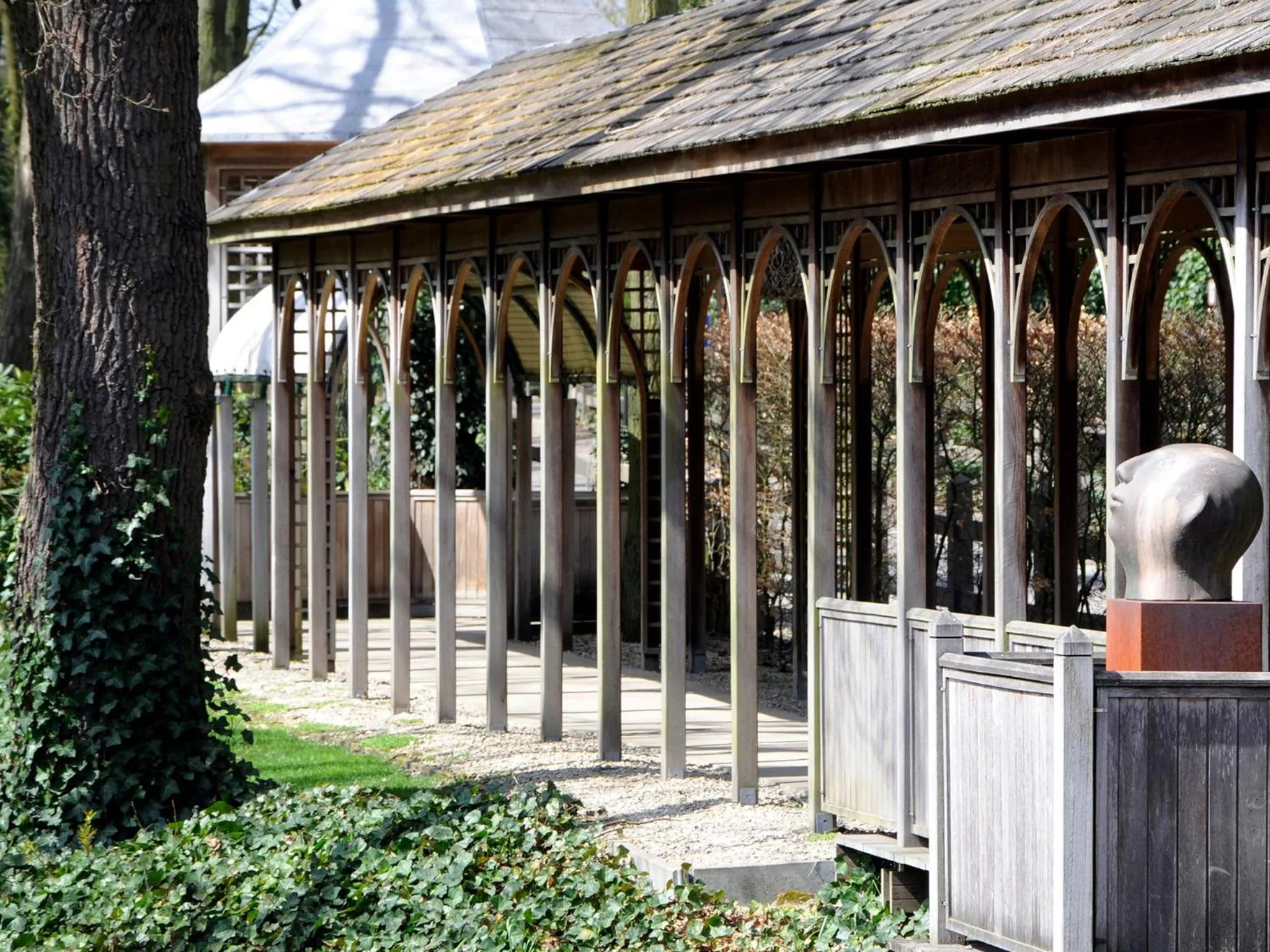 Garden in La Butte aux Bois a Small Luxury Hotel of the World