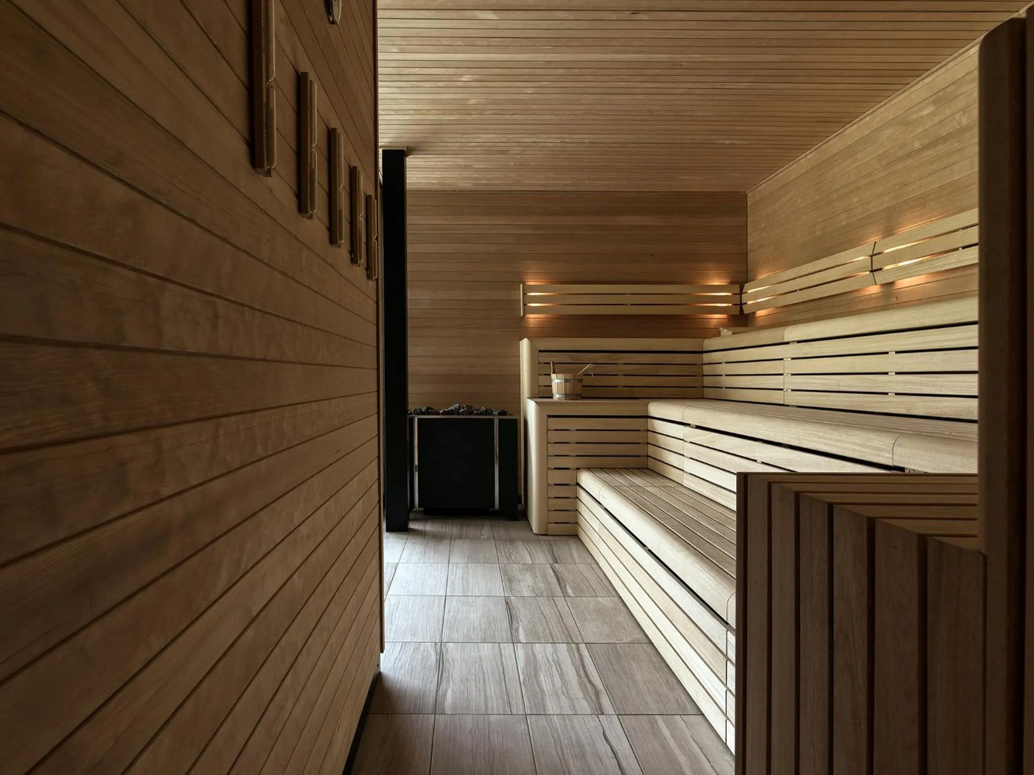 Sauna in La Butte aux Bois a Small Luxury Hotel of the World