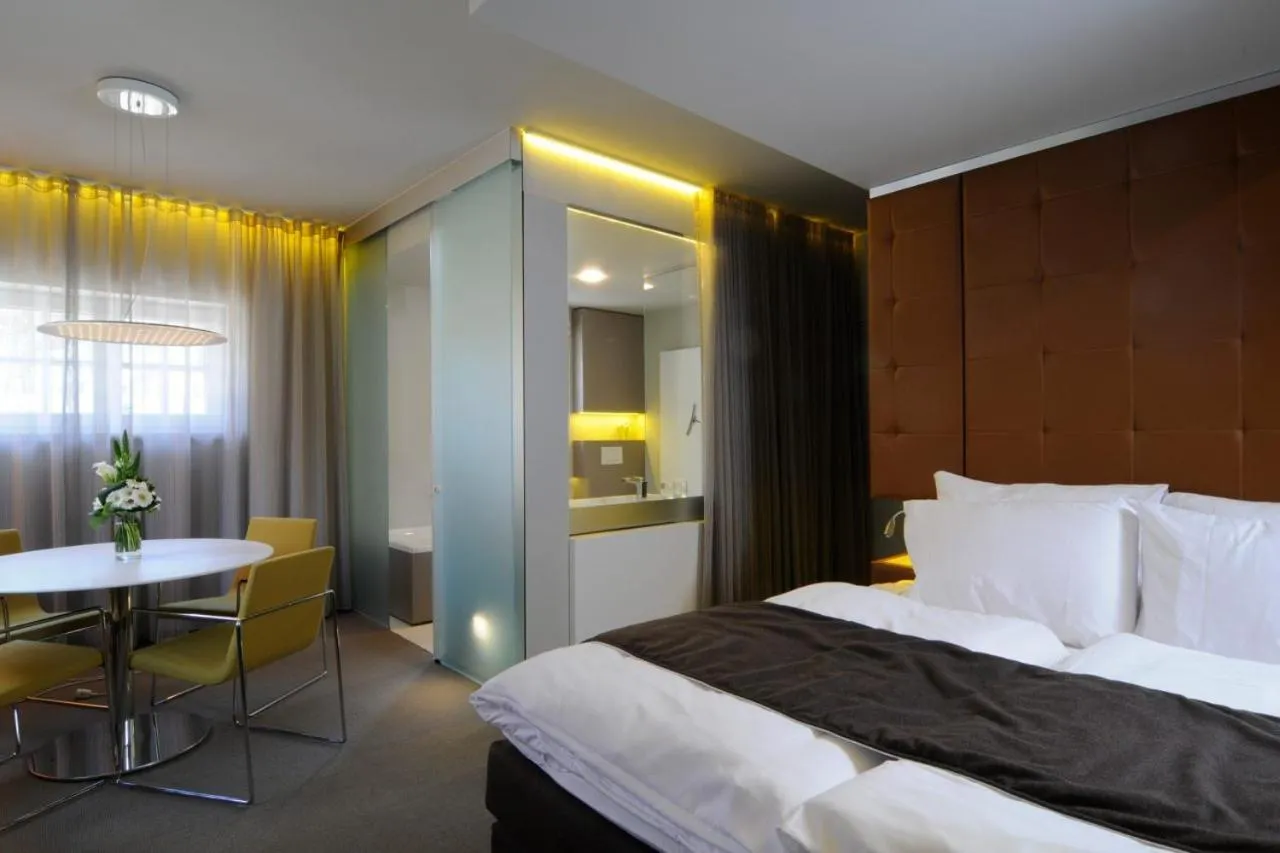 Bedroom, Bed in La Butte aux Bois a Small Luxury Hotel of the World