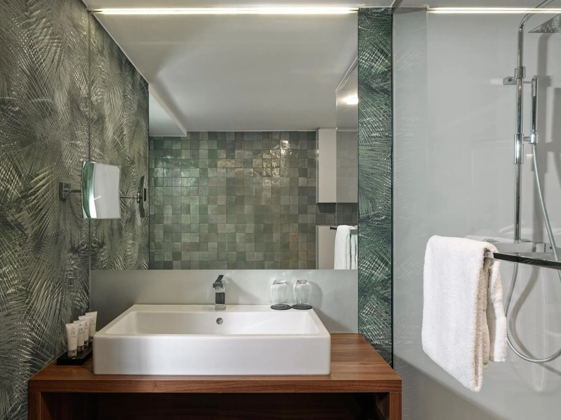 Bathroom in La Butte aux Bois a Small Luxury Hotel of the World