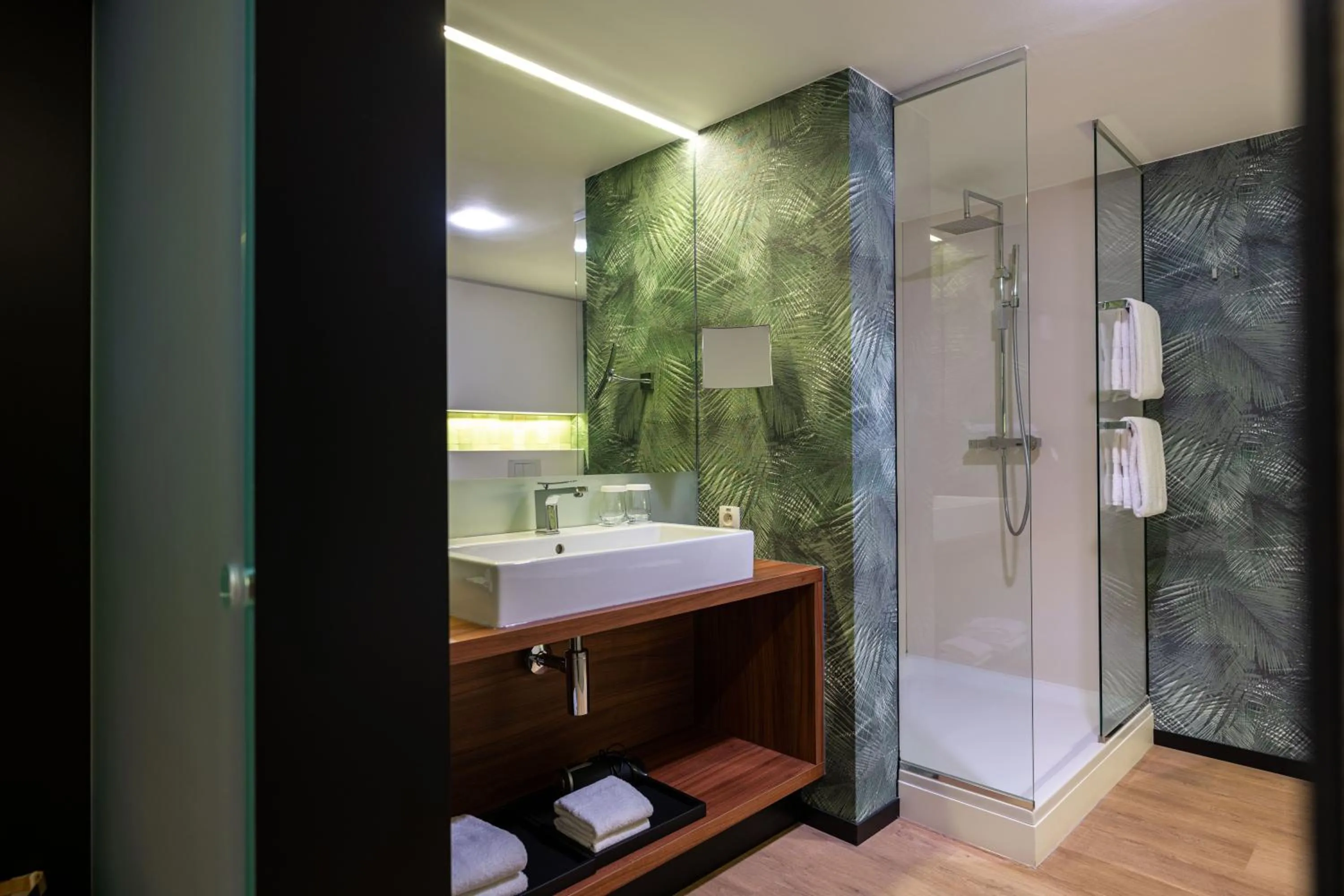 Bathroom in La Butte aux Bois a Small Luxury Hotel of the World