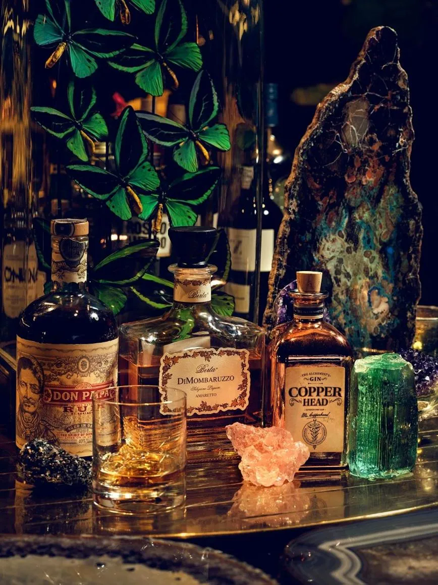 Lounge or bar in La Butte aux Bois a Small Luxury Hotel of the World