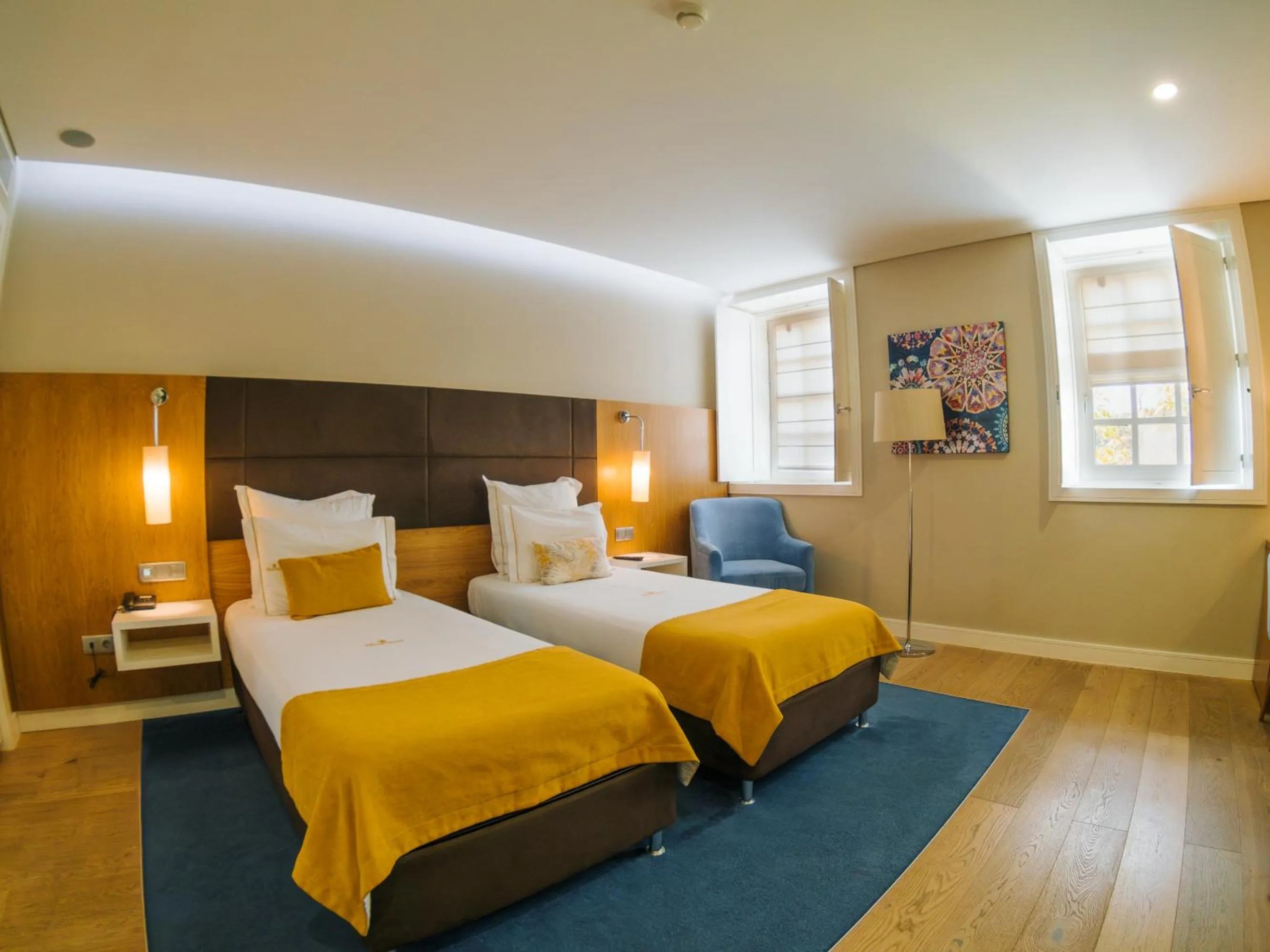 Bed in Hotel Fonte Velha