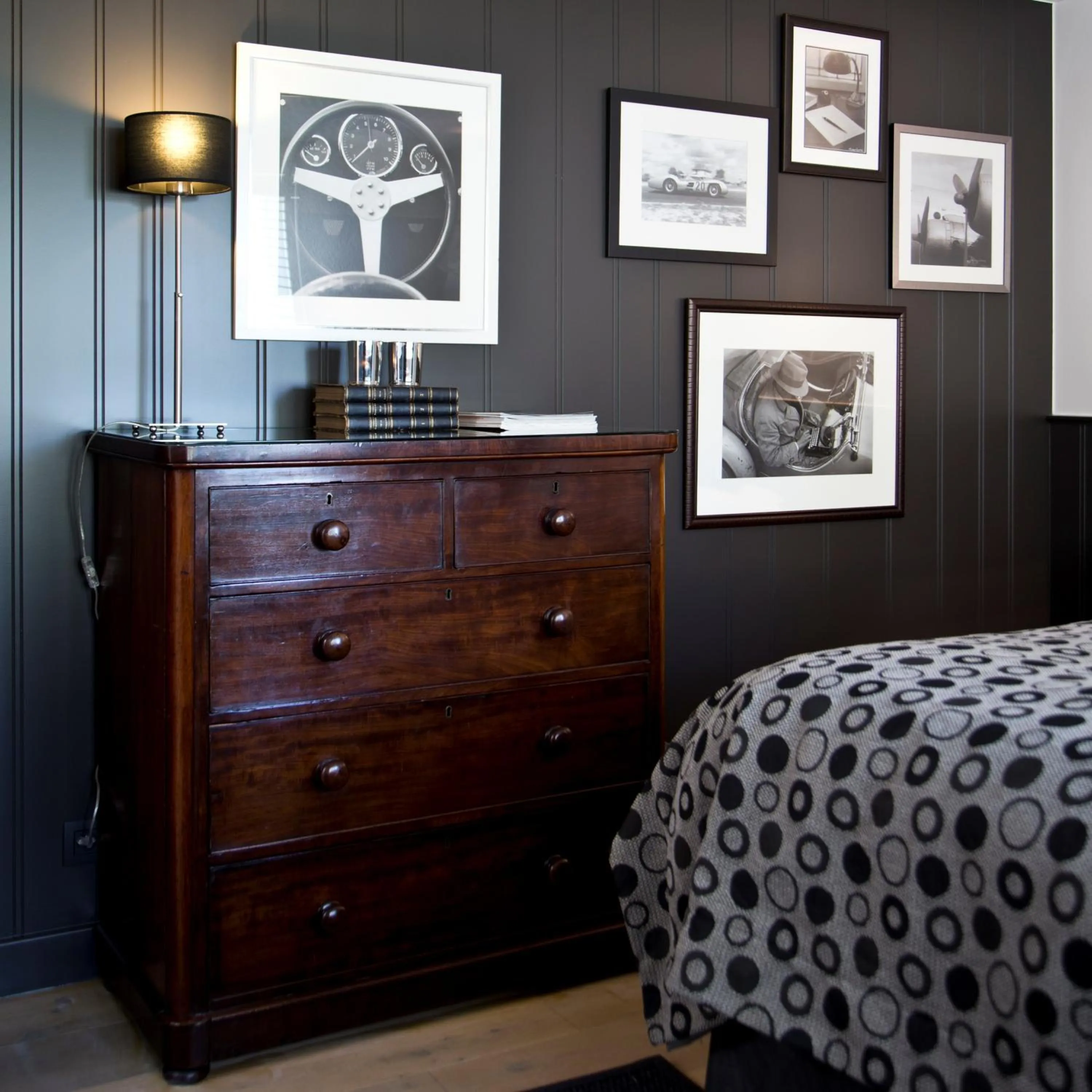 Bed in Romantik Manoir Carpe Diem