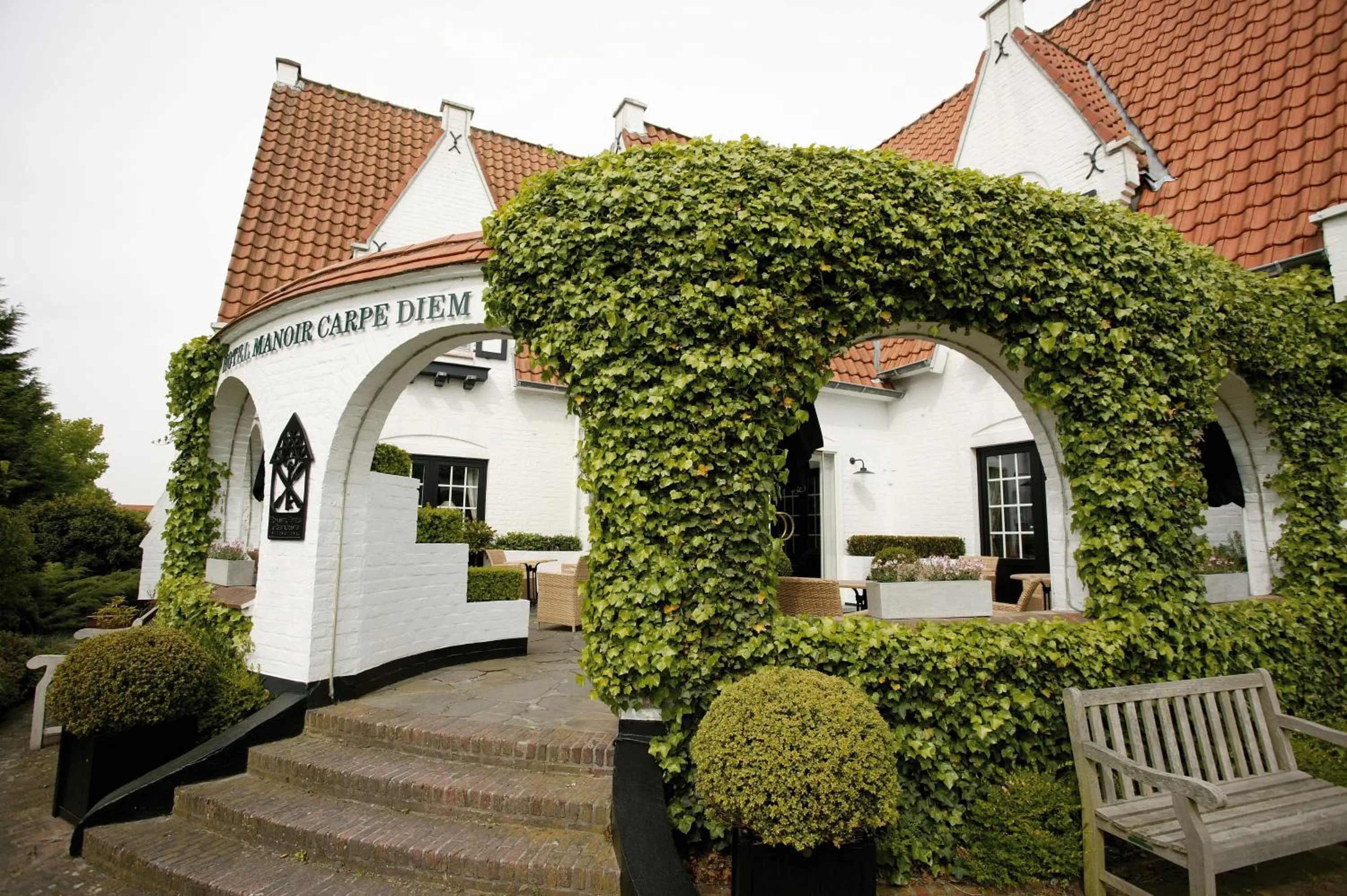 Facade/entrance in Romantik Manoir Carpe Diem
