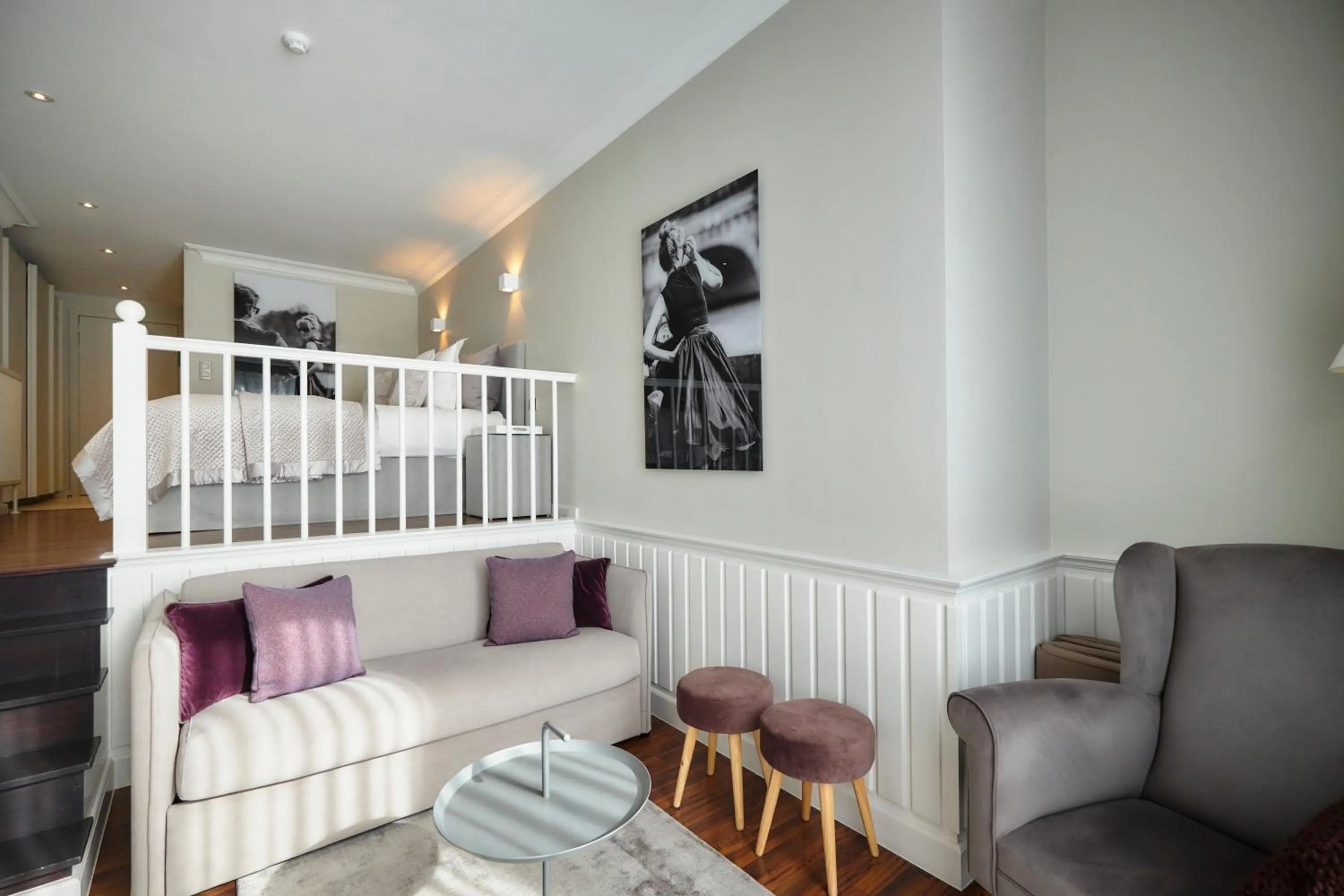 Bed in Romantik Manoir Carpe Diem