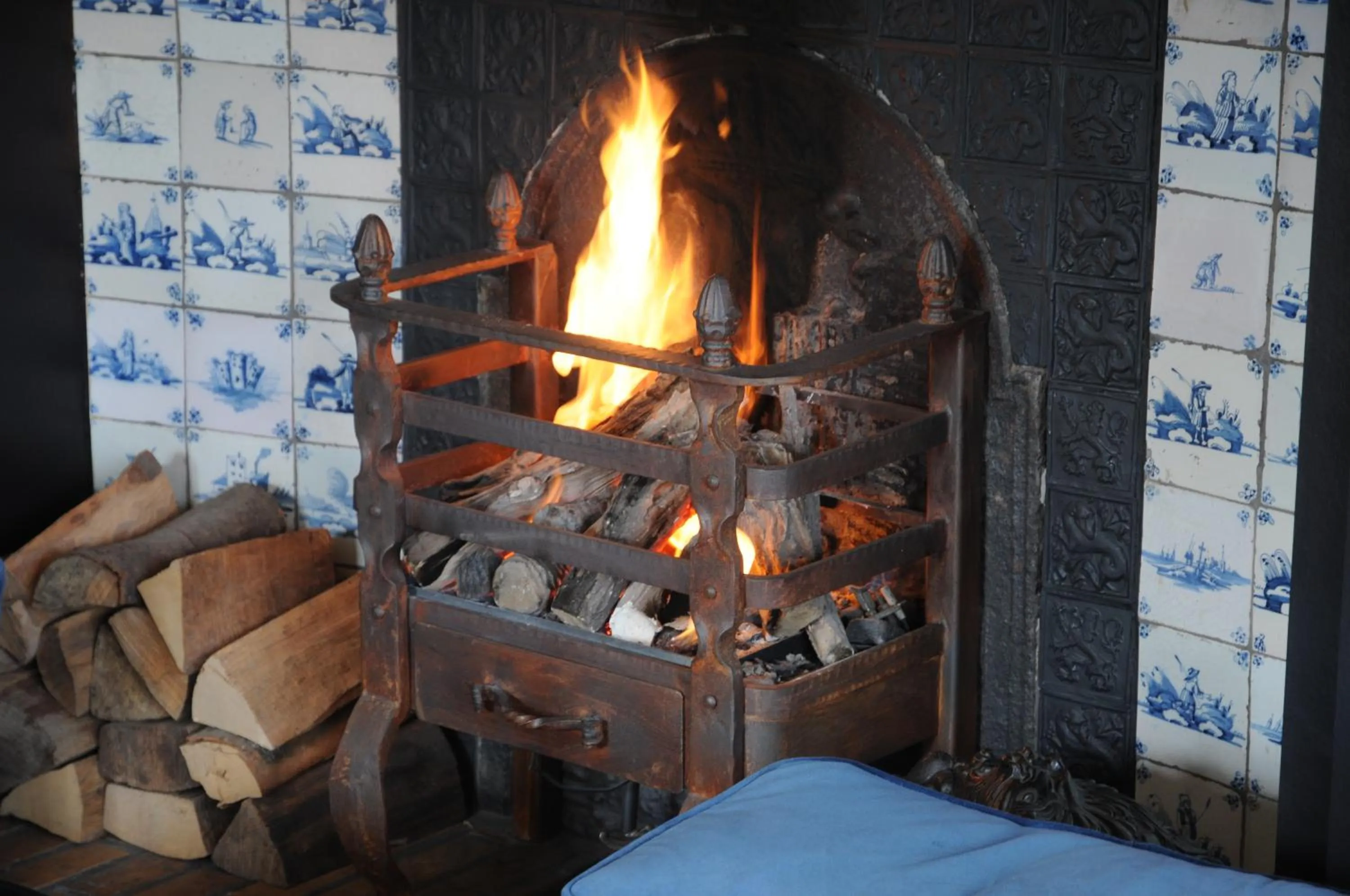 Decorative detail in Romantik Manoir Carpe Diem
