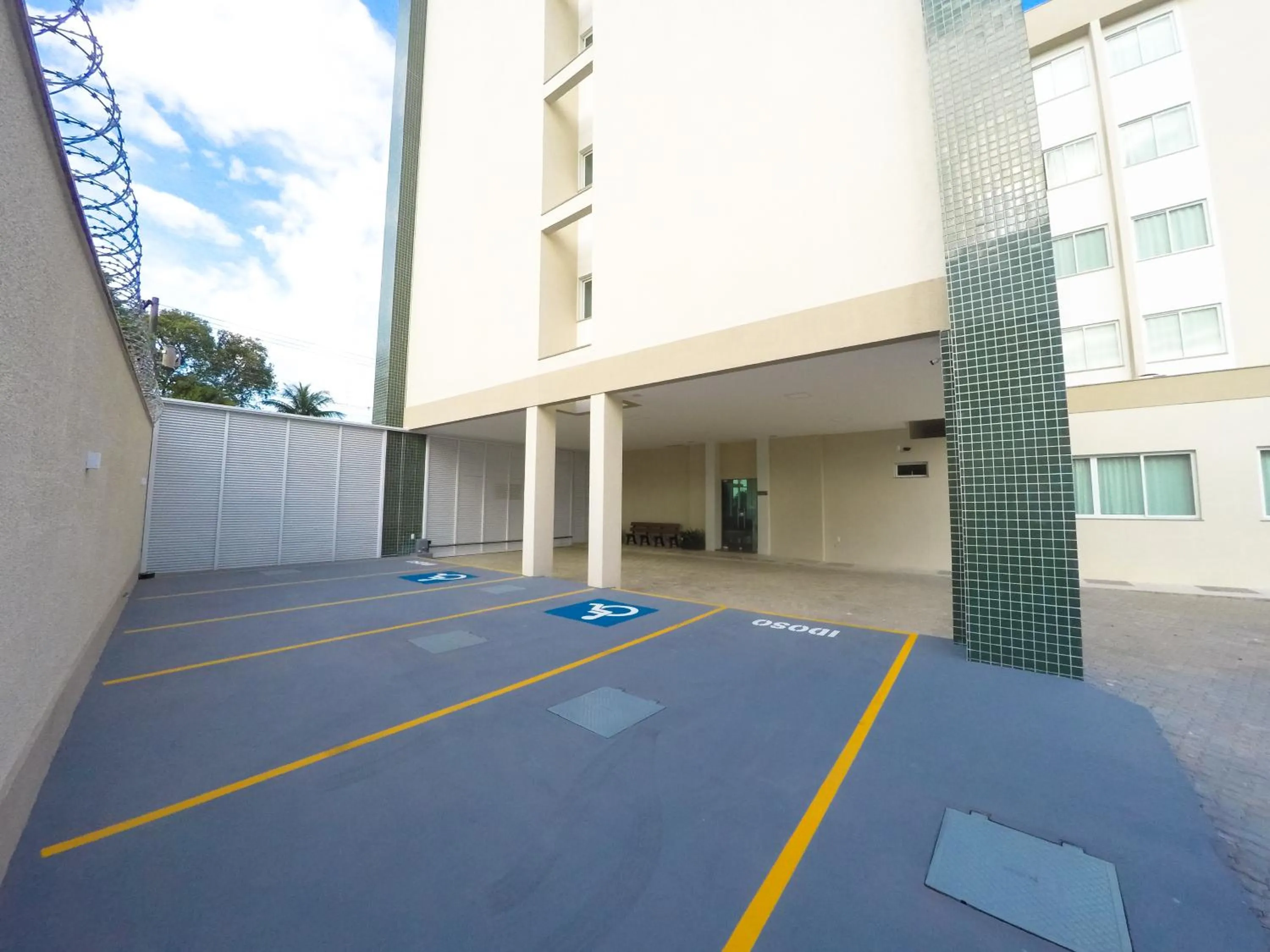 Patio in Hotel Jardins