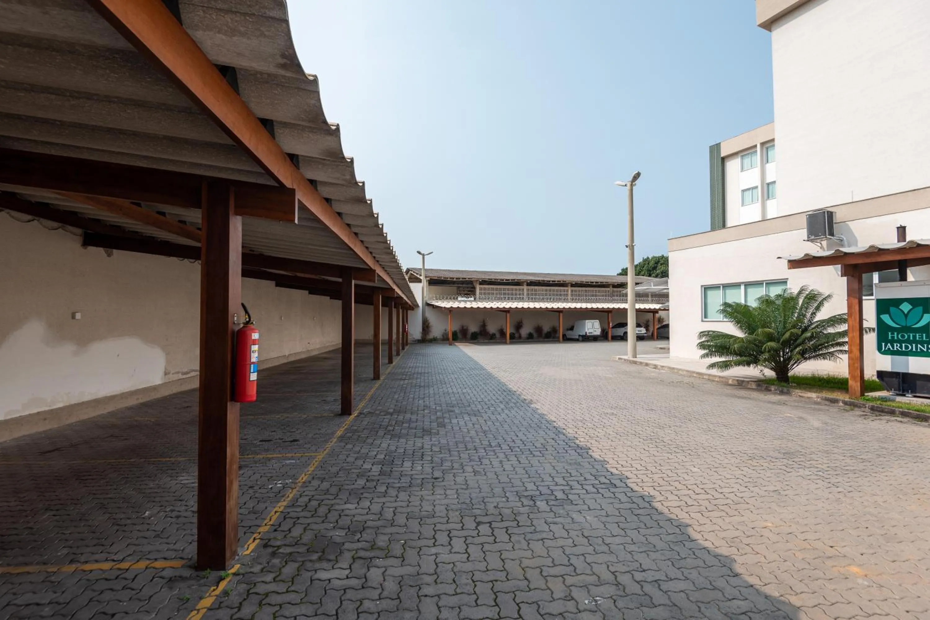 Patio in Hotel Jardins